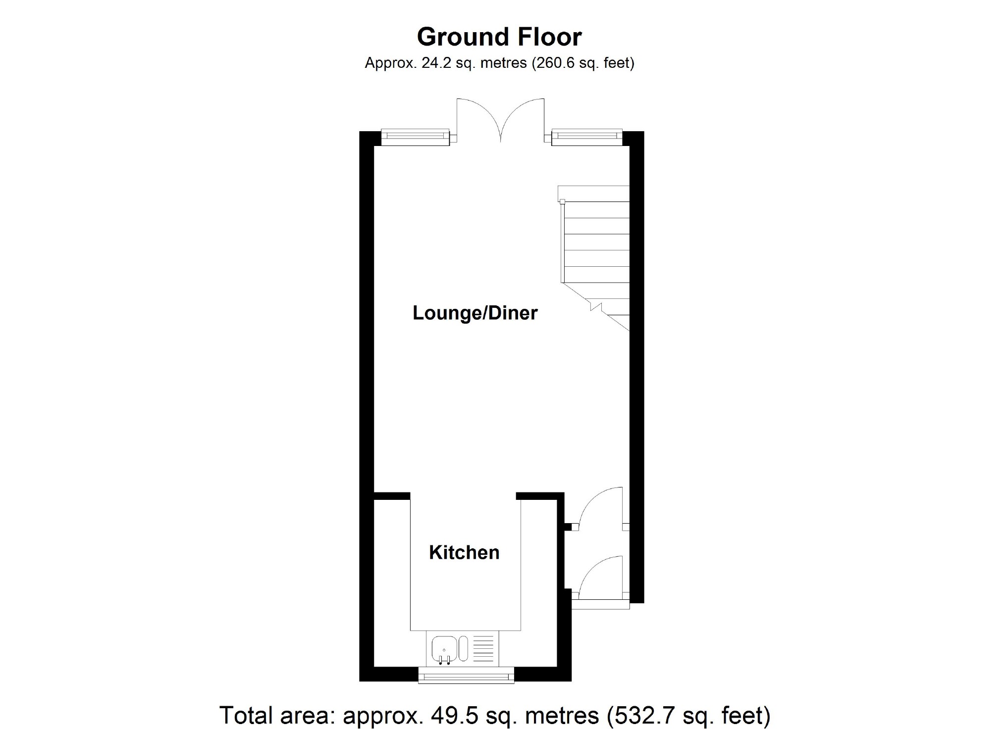 2 Bedrooms Terraced house for sale in Calverleigh Crescent, Furzton, Milton Keynes MK4