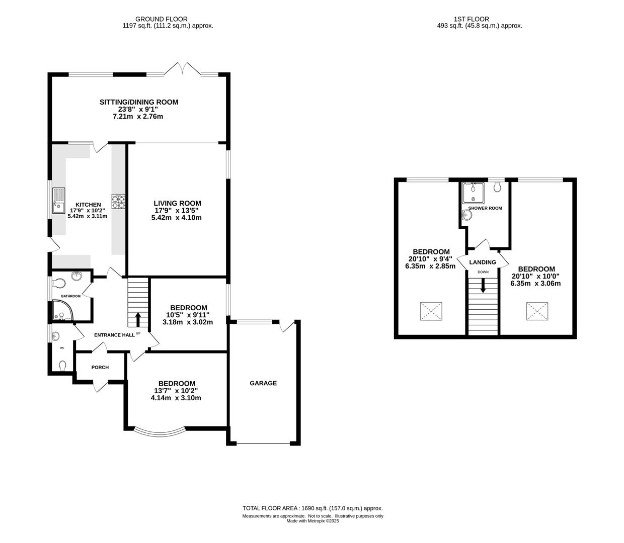 Mac Joy, Ongar Road, Brentwood floorplan
