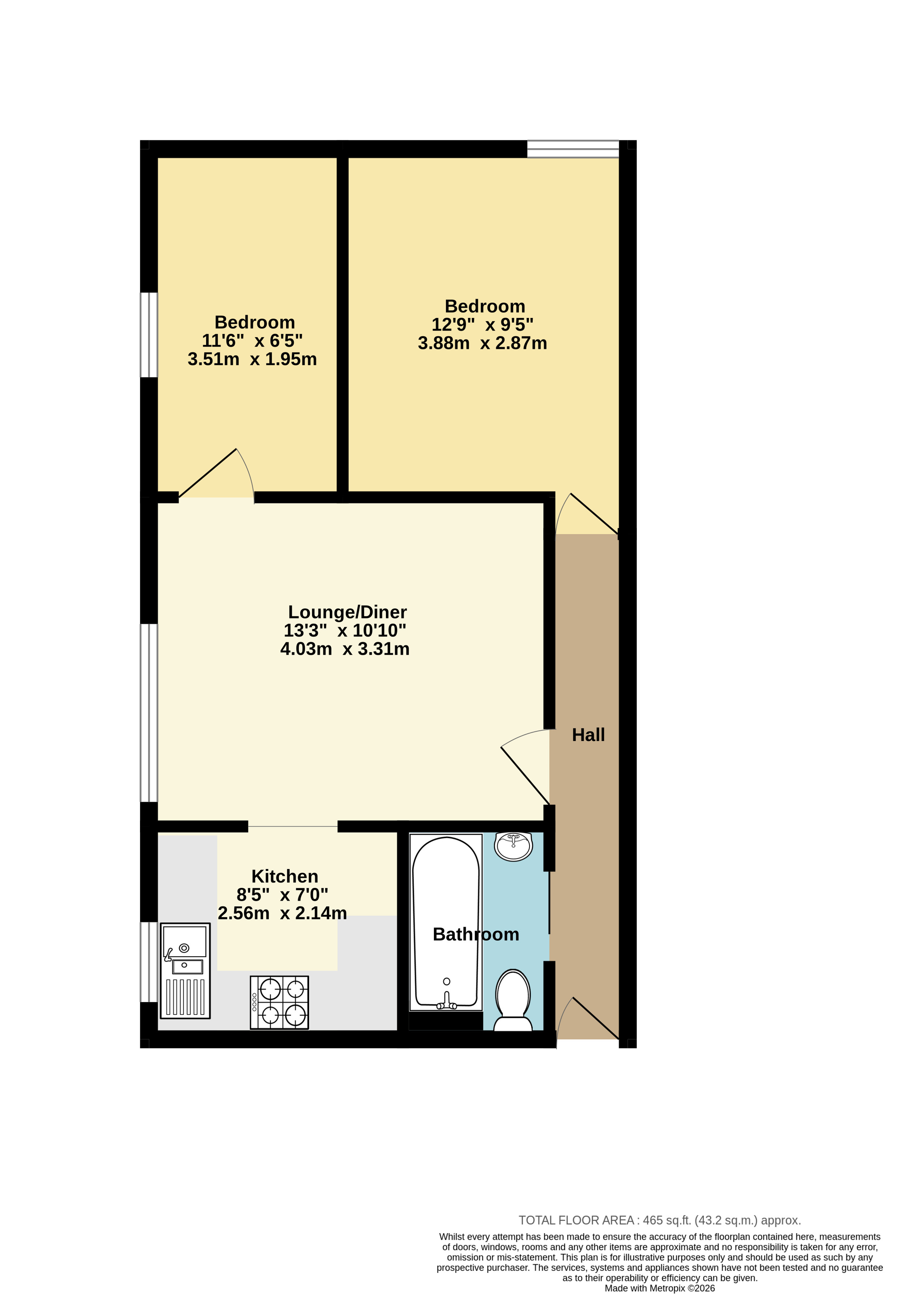 3 Twymans Mill,, West Street, Kent floorplan