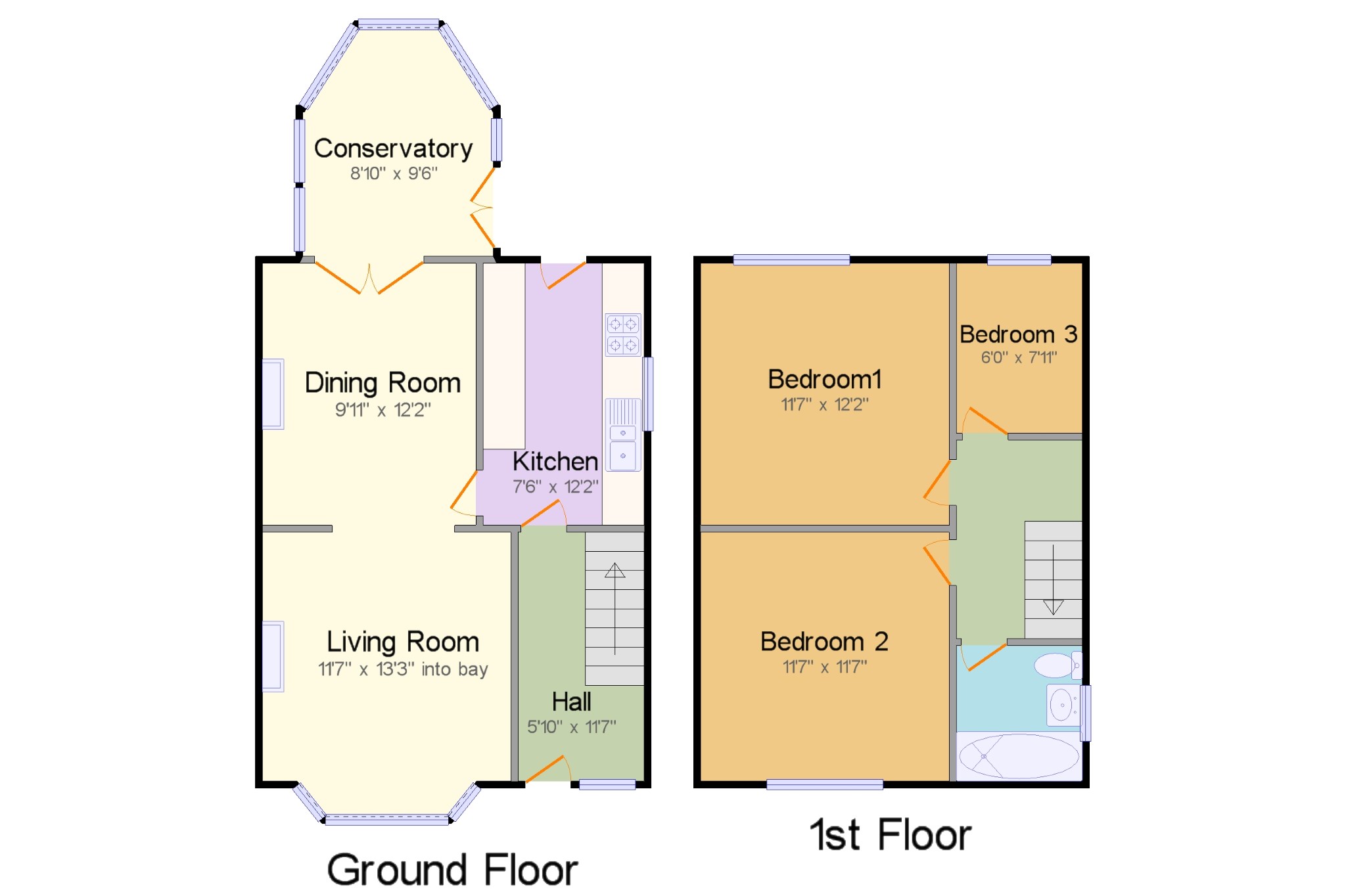 3 Bedrooms Semi-detached house for sale in Nunbrook Grove, Buxton, Derbyshire SK17