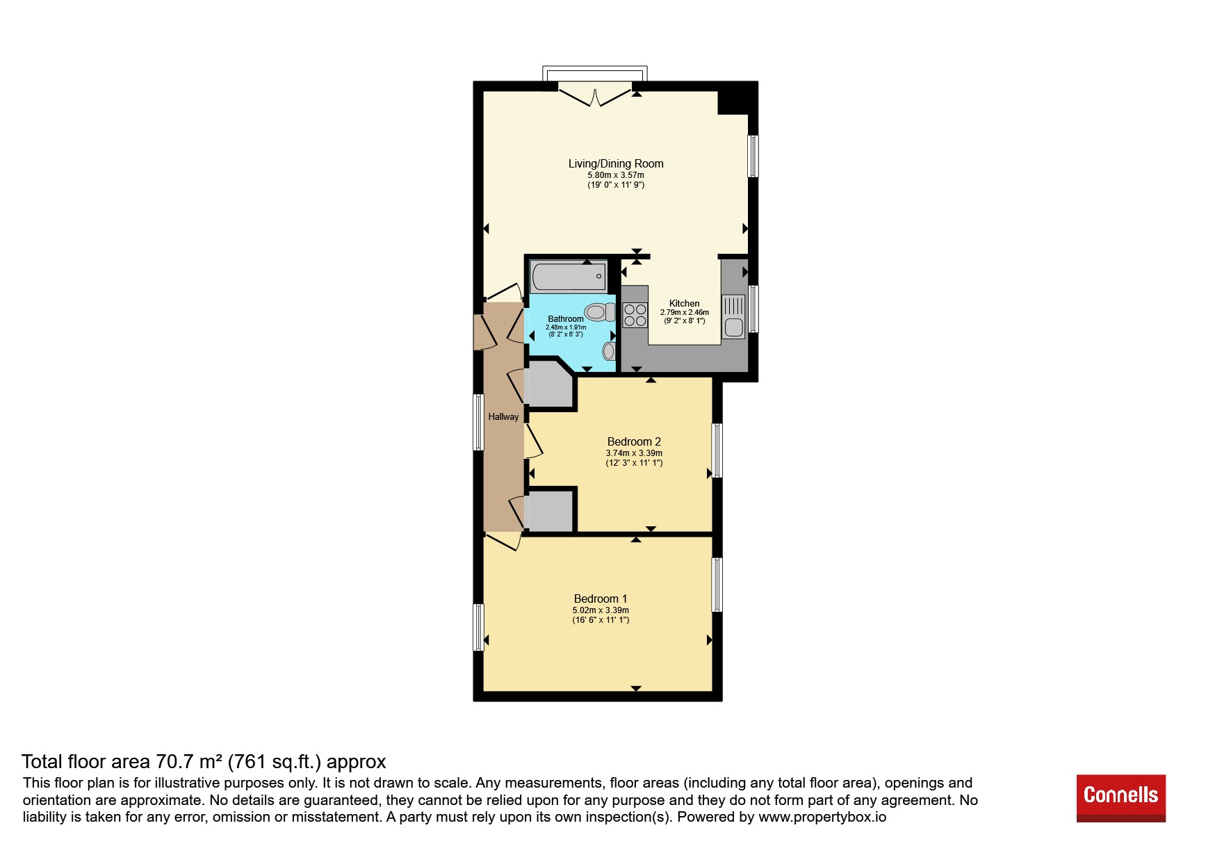 20, Kingsfield Way, Redhill floorplan