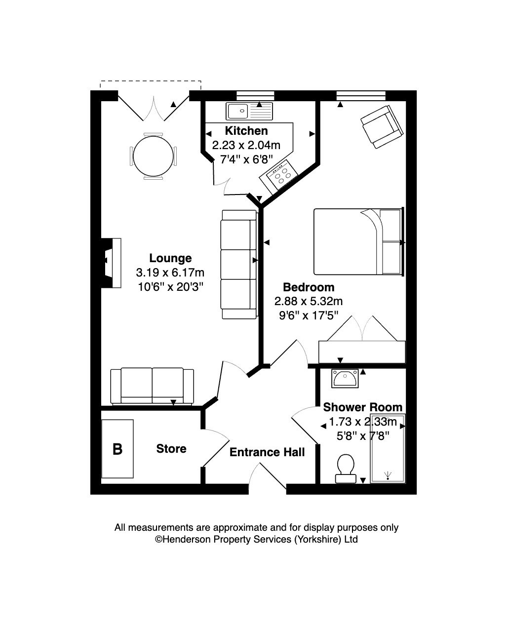 Fairways Court,Flat 24, Upgang Lane, Whitby floorplan