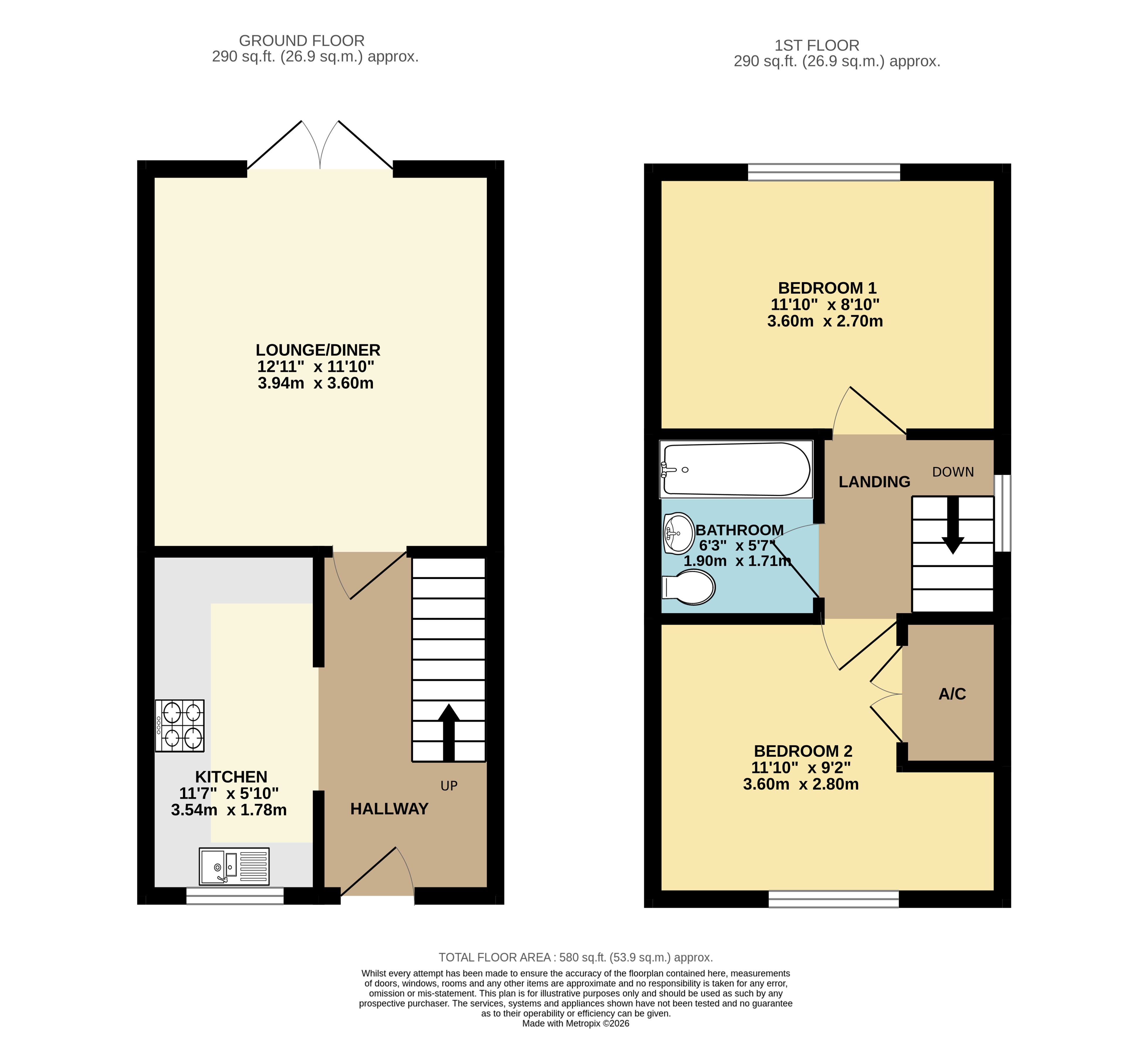 25, Campion Close, Warsash floorplan