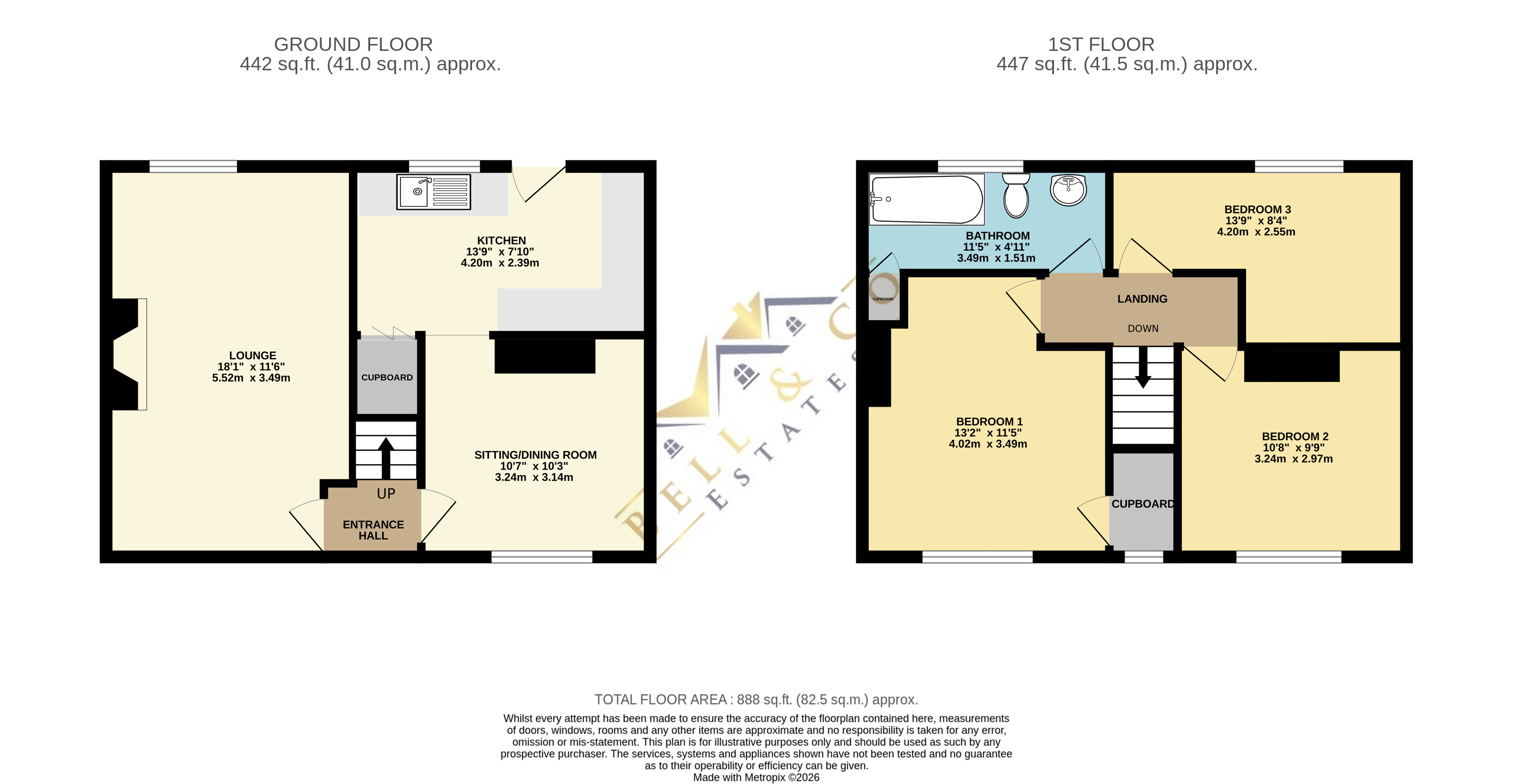 12, The Crescent, Rotherham floorplan