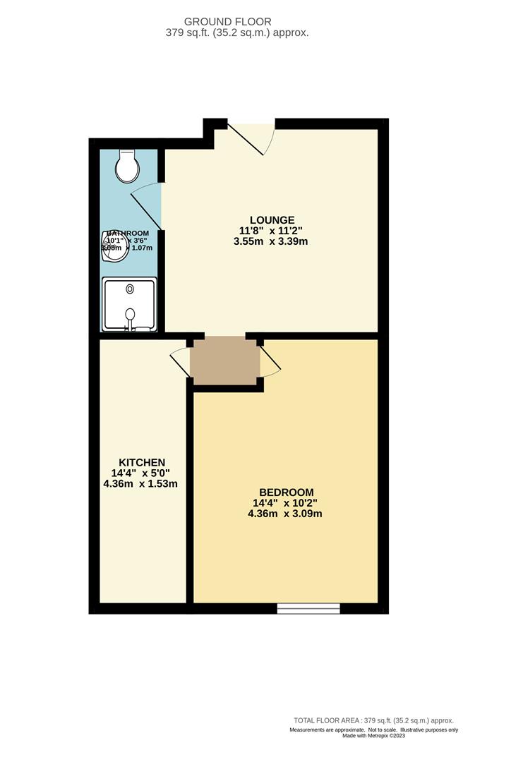 Flat 6, 80 - 82 Barton Road, Manchester floorplan