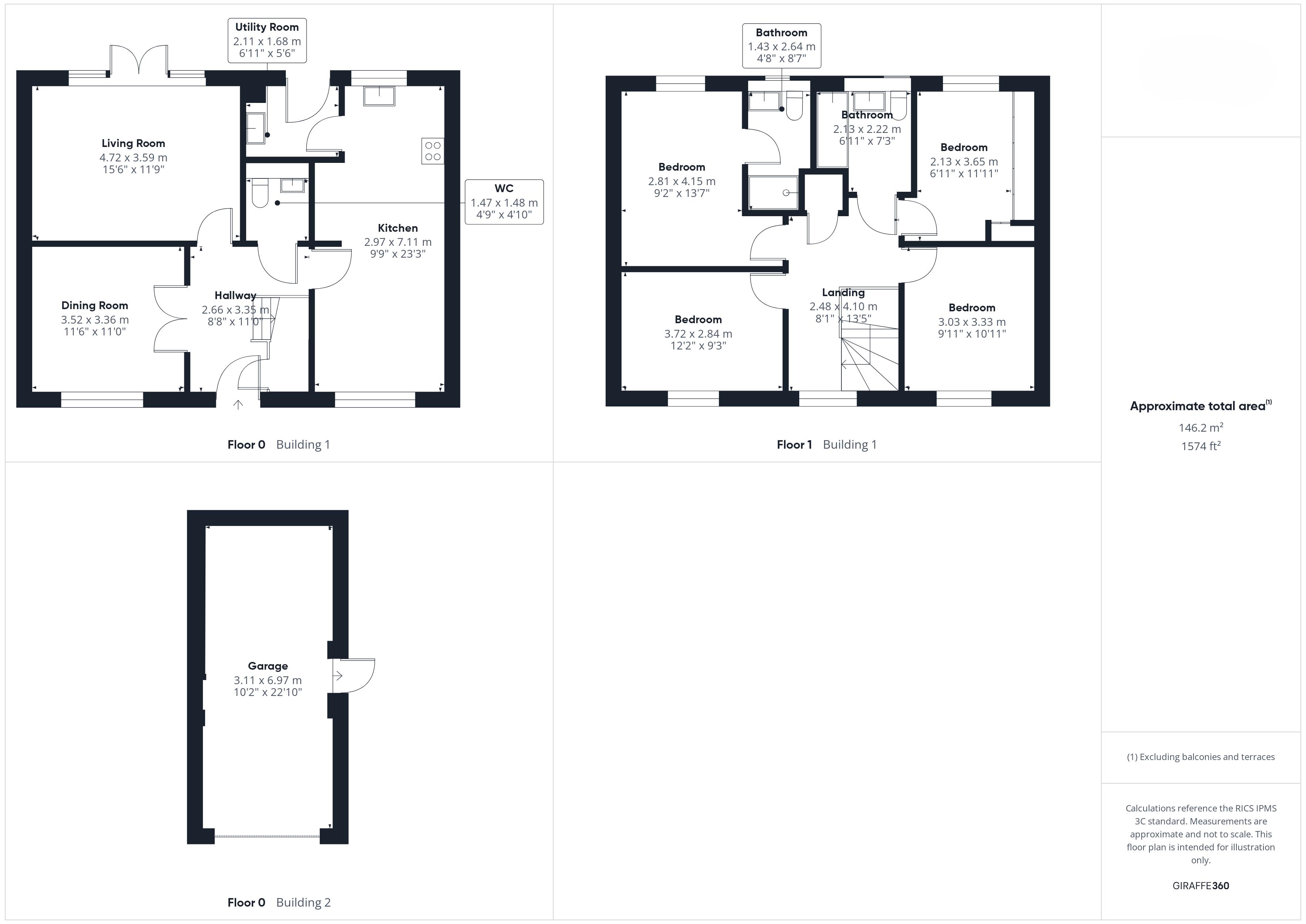 20, Petty Croft, Chelmsford floorplan