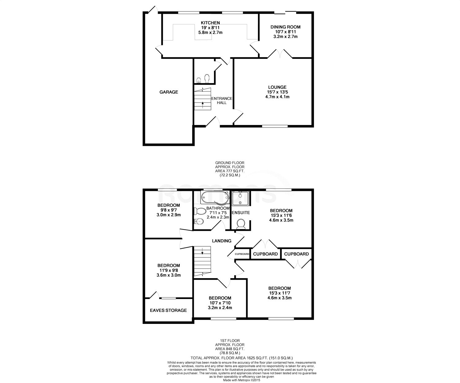 29, Marshall Close, Reading floorplan