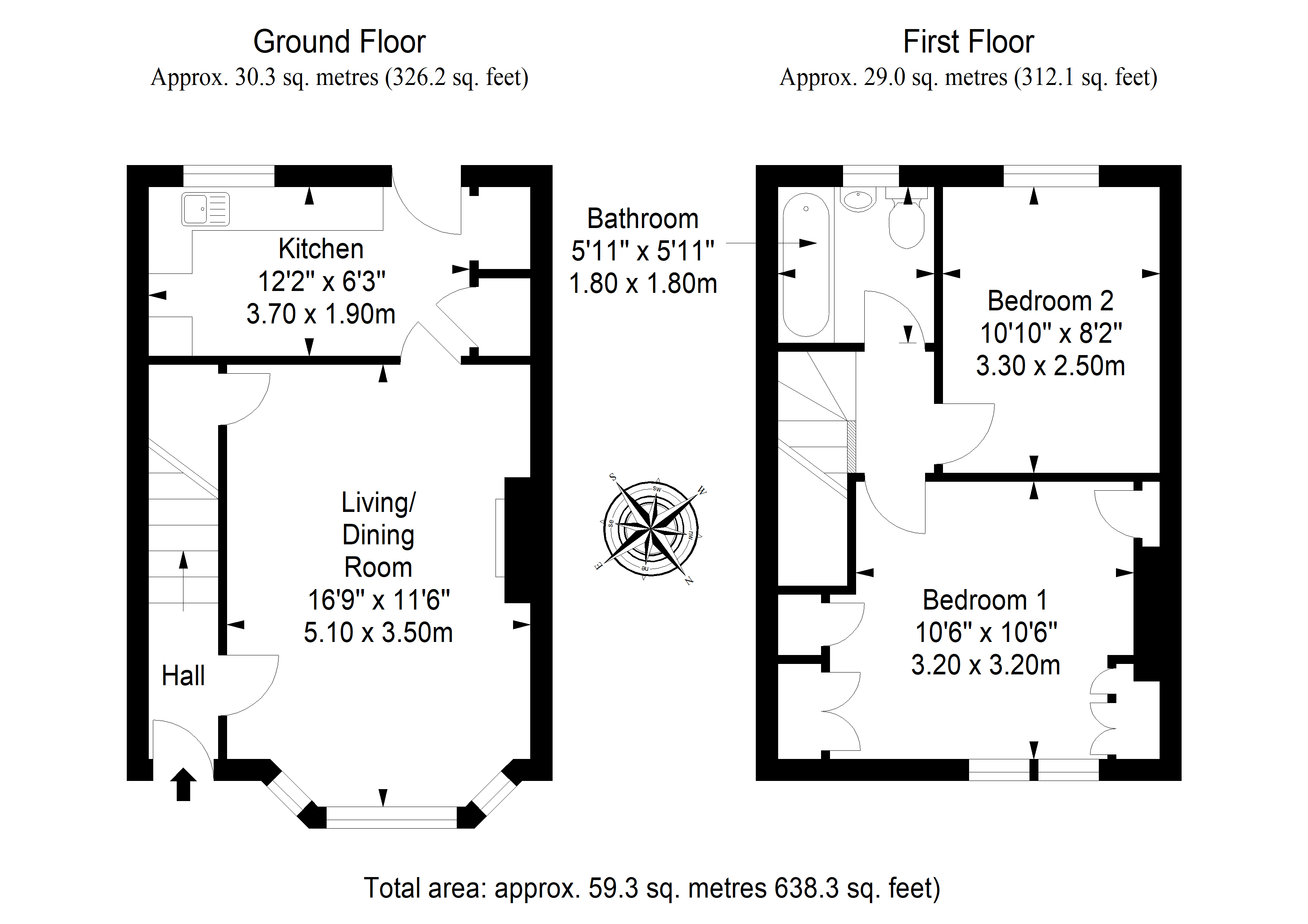42, Bellevue Street, Edinburgh floorplan