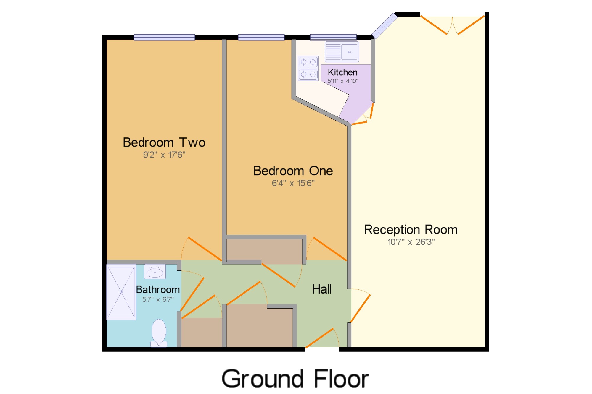 2 Bedrooms Flat for sale in Holroyd Court, Queens Promenade, Blackpool, Lancashire FY2