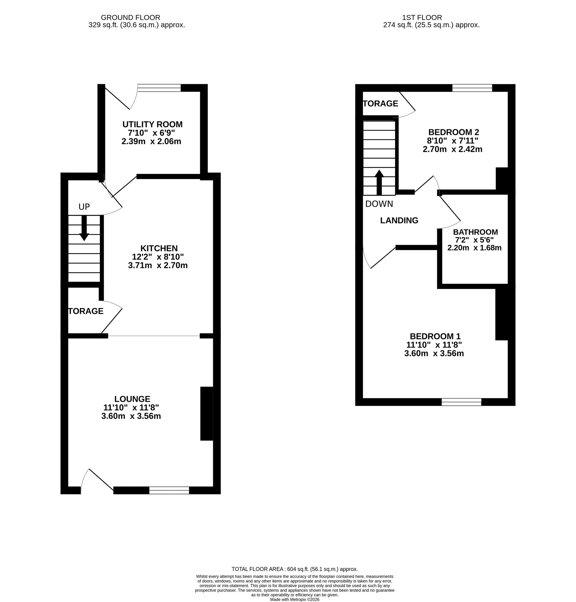 70 Barony Road, Nantwich floorplan