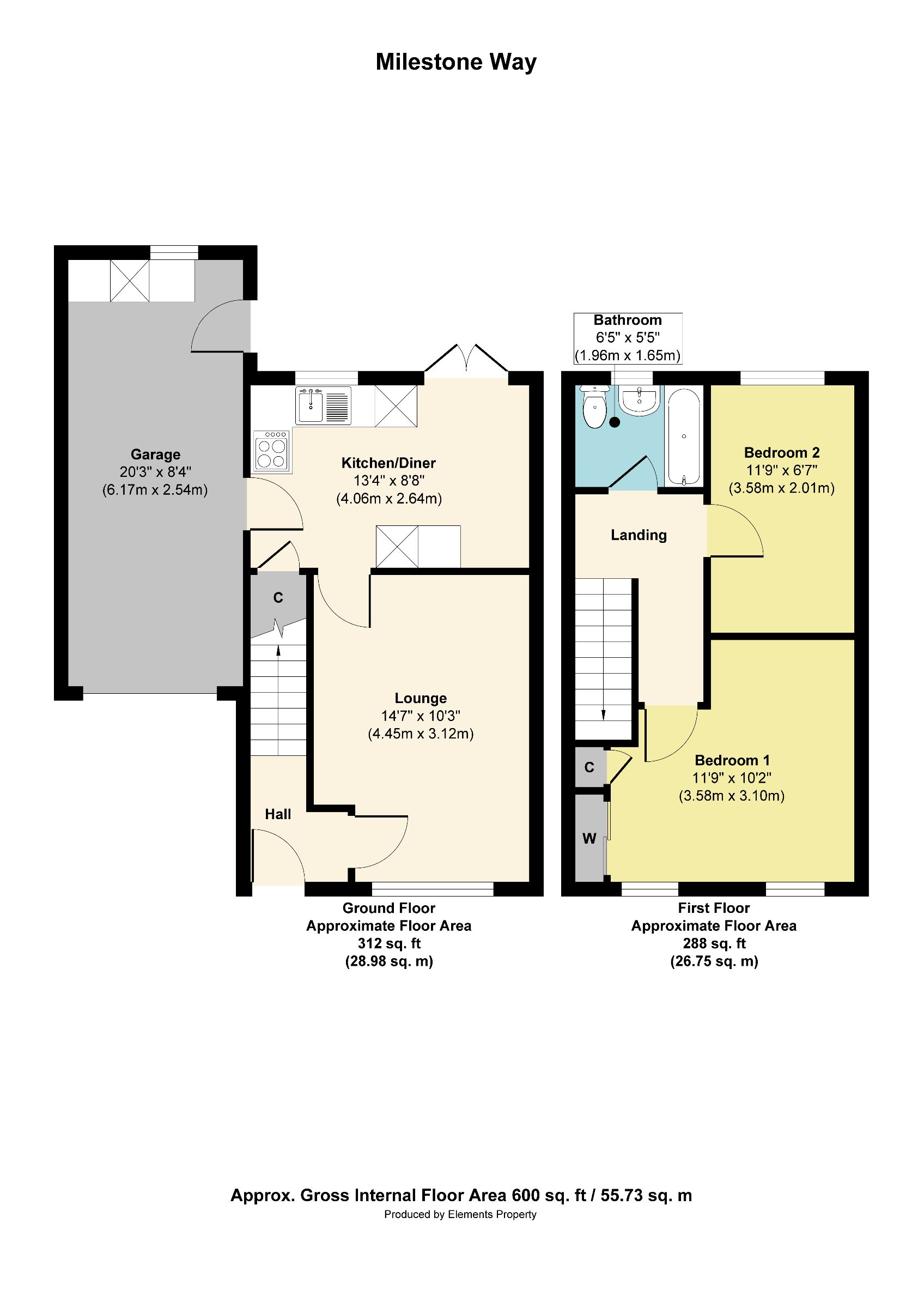 Milestone Way, Willenhall WV12, 2 bedroom semidetached house for sale