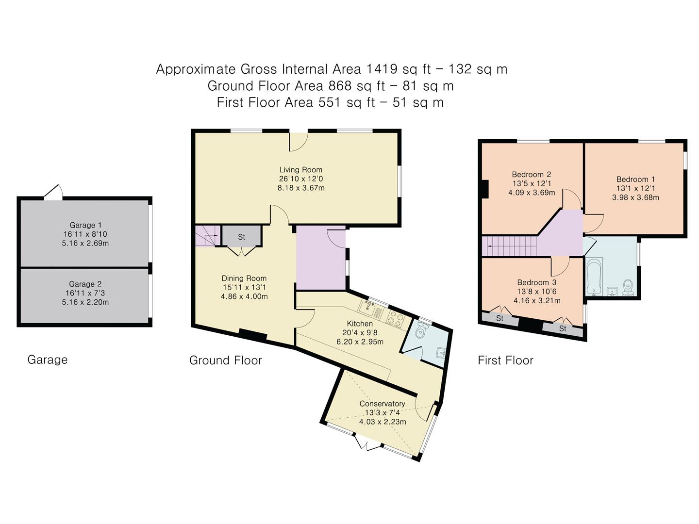 High Street, Cottenham, Cambridge CB24, 3 bedroom detached house for