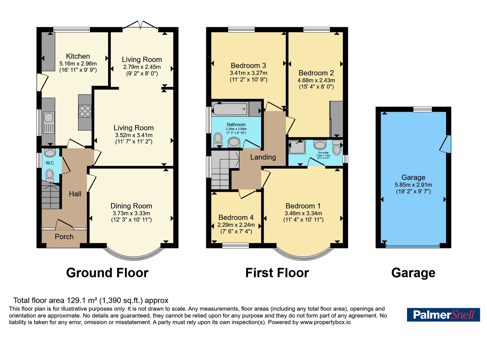 Broughton Avenue, Bournemouth floorplan