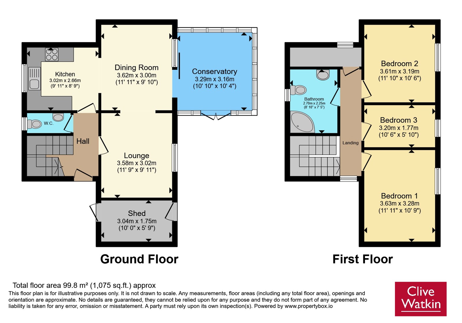 10, College Close, Merseyside floorplan