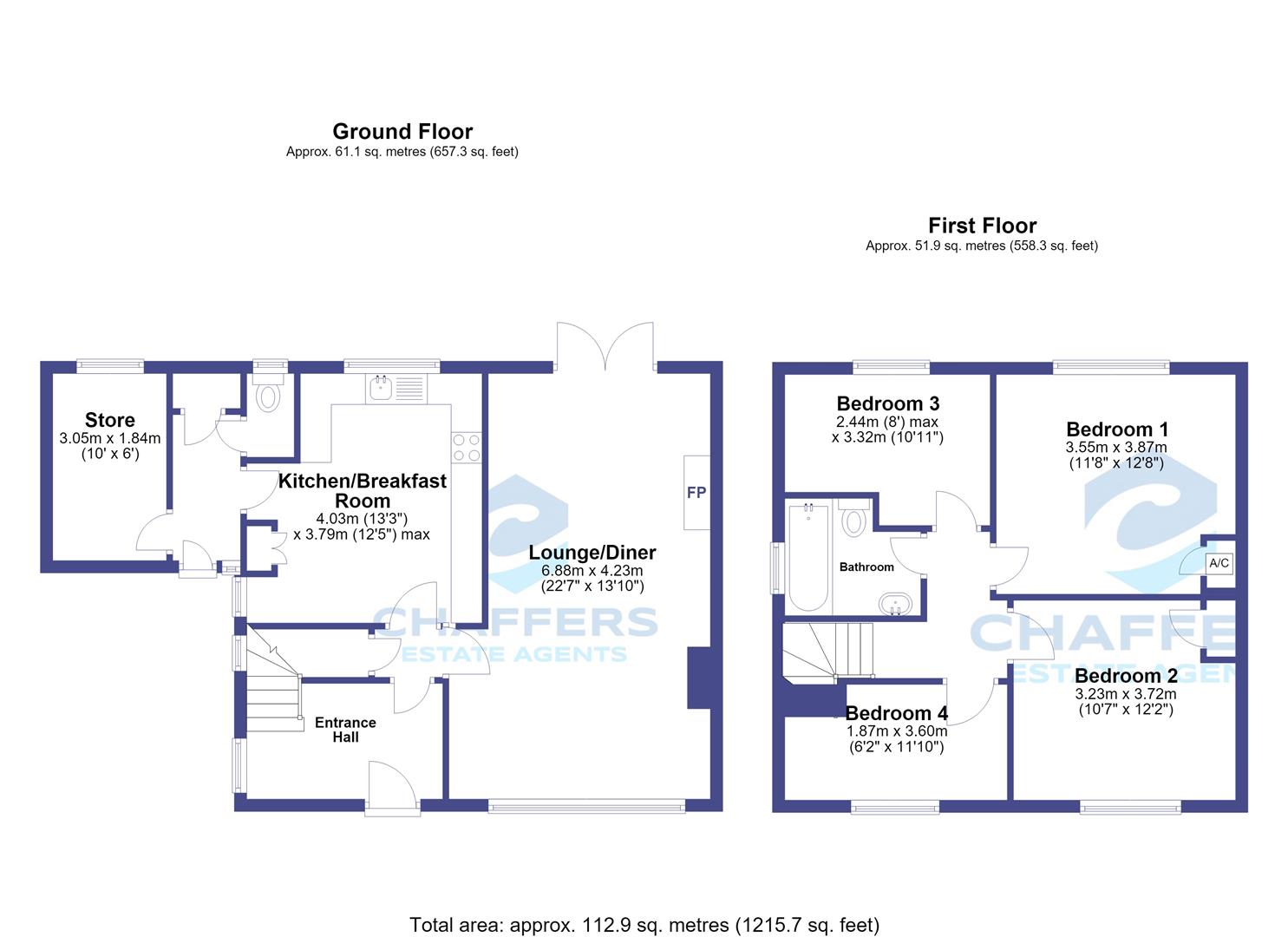 1, New Street, Sturminster Newton floorplan