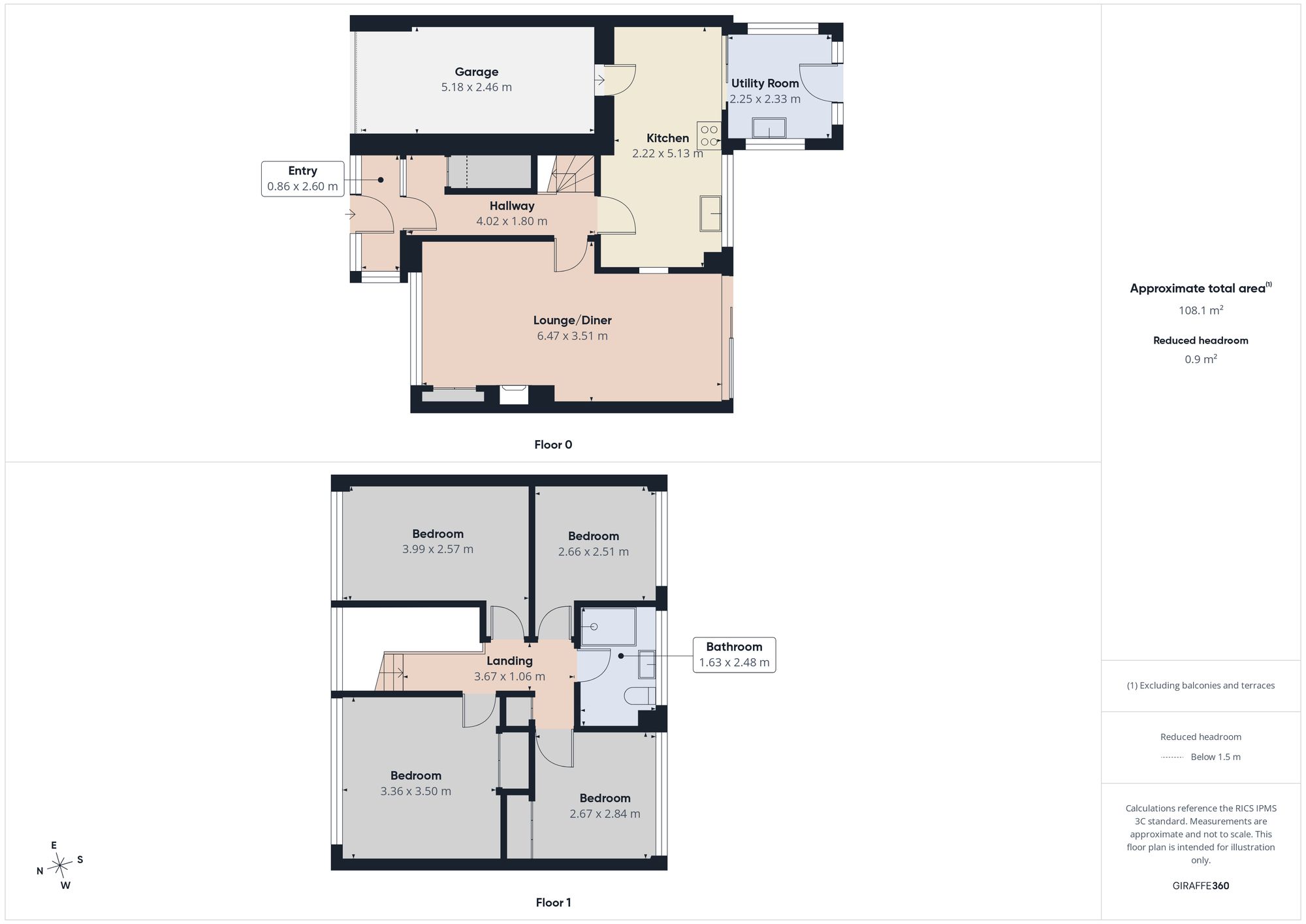 13 The Orchard, Newcastle Upon Tyne floorplan