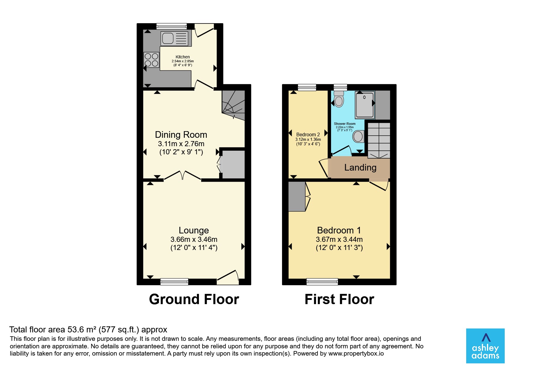 42, Station Road, Derby floorplan