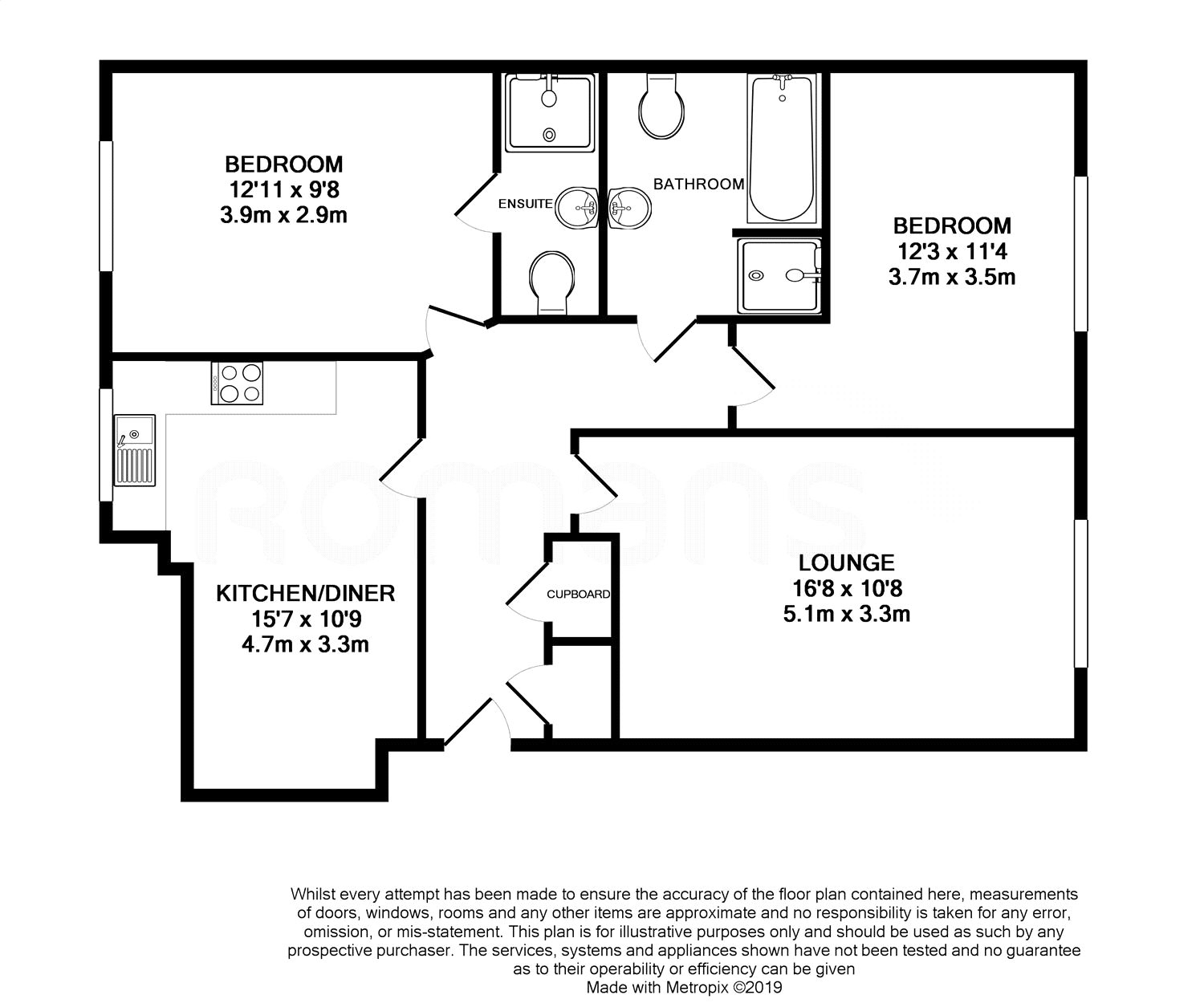 2 Bedrooms Flat for sale in Woodland Walk, Aldershot, Hampshire GU12