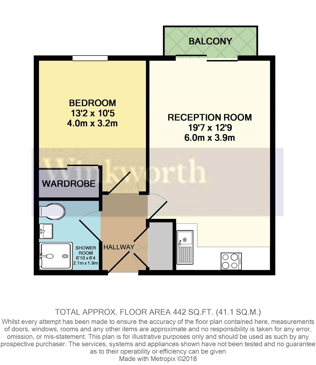 1 Bedrooms Flat to rent in Peregrine House, Bedwyn Mews, Reading, Berkshire RG2
