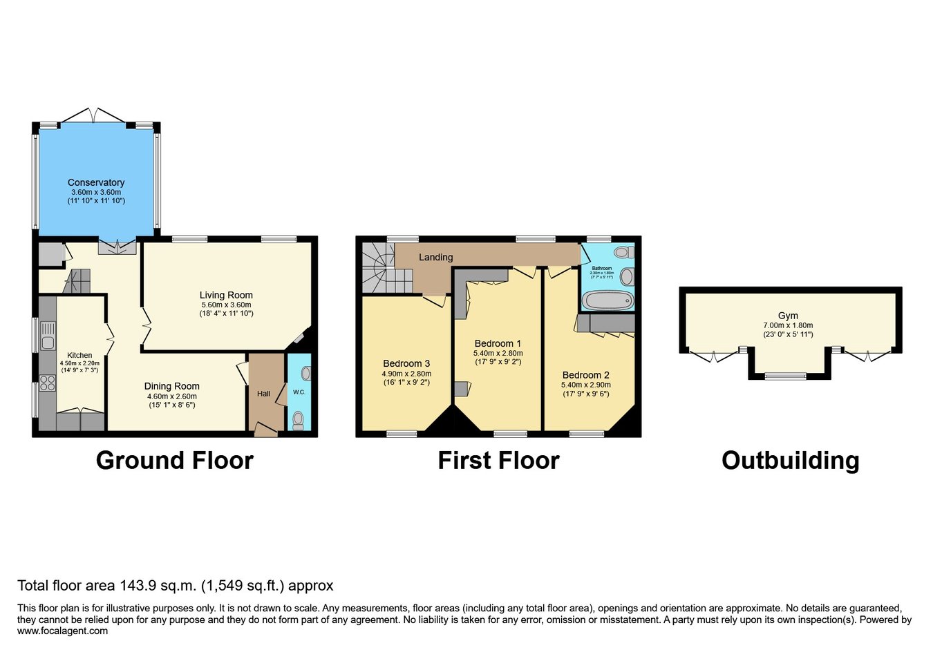 West House Lodge, West End Lane, Pinner floorplan