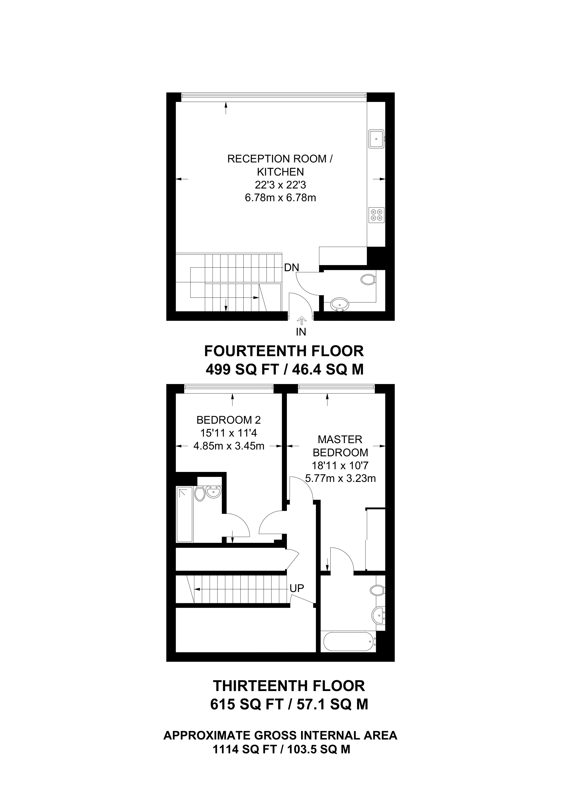 2 Bedrooms Flat to rent in Highgate Hill, Archway N19