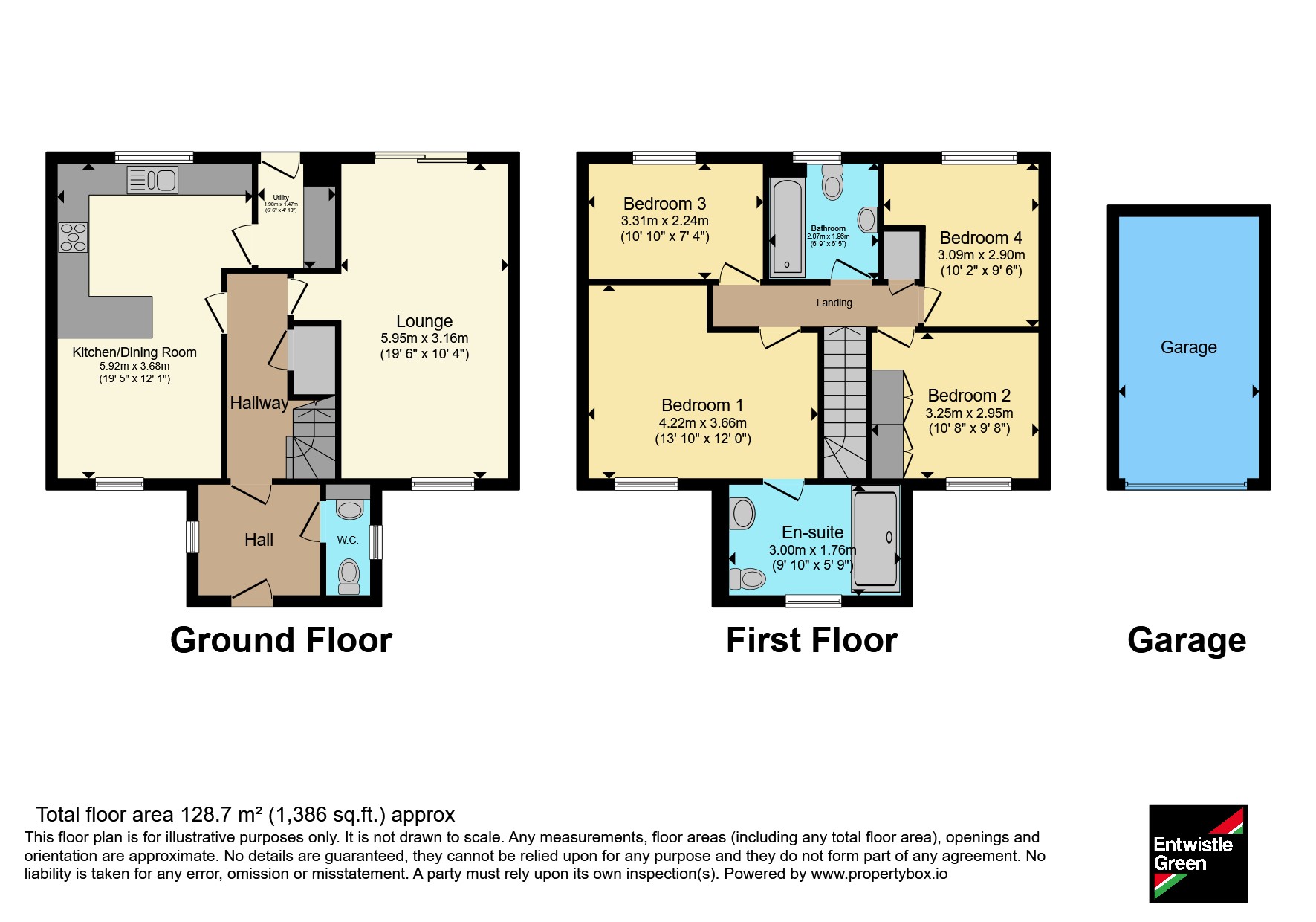 39, Jubilee Way, Leyland floorplan