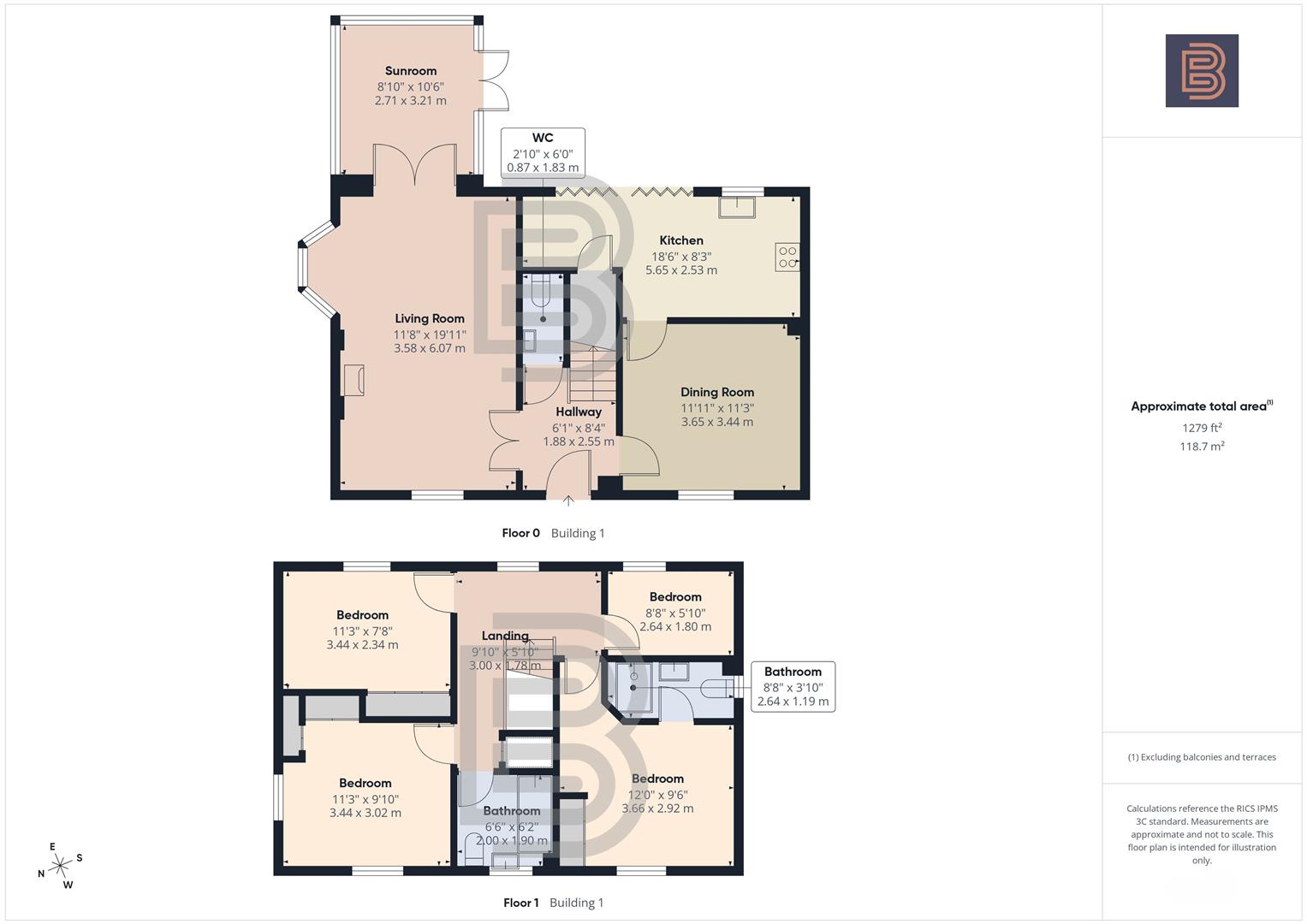 7, Longstork Road, Rugby floorplan