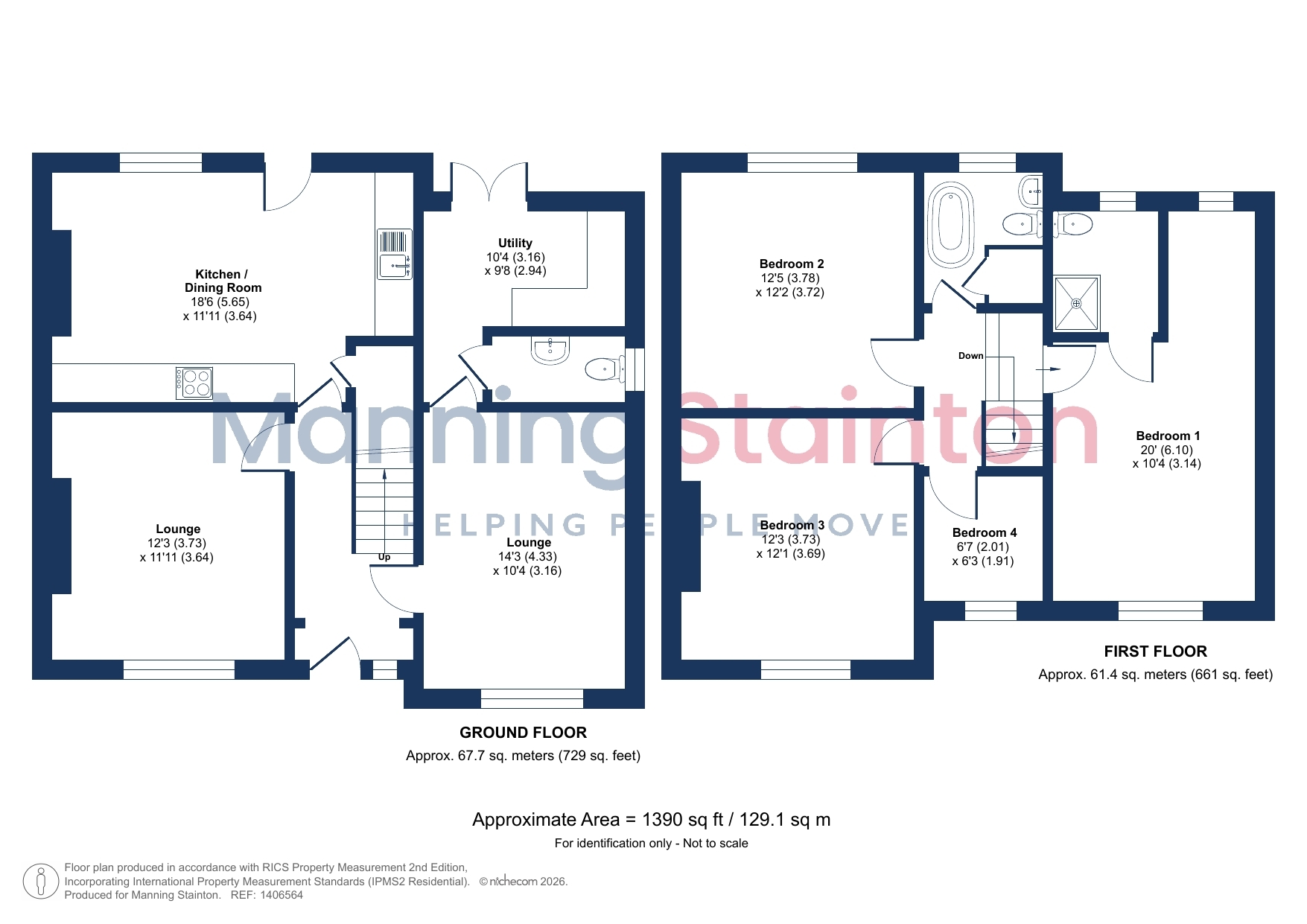10, Oulton Lane, Leeds floorplan