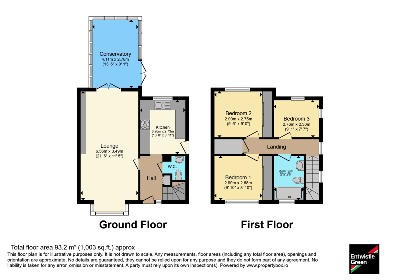 Village Drive, Preston floorplan