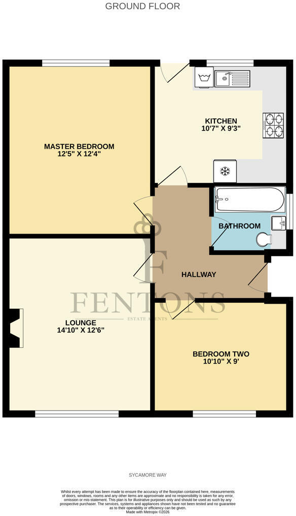 Sycamore Way, Frinton-on-Sea floorplan