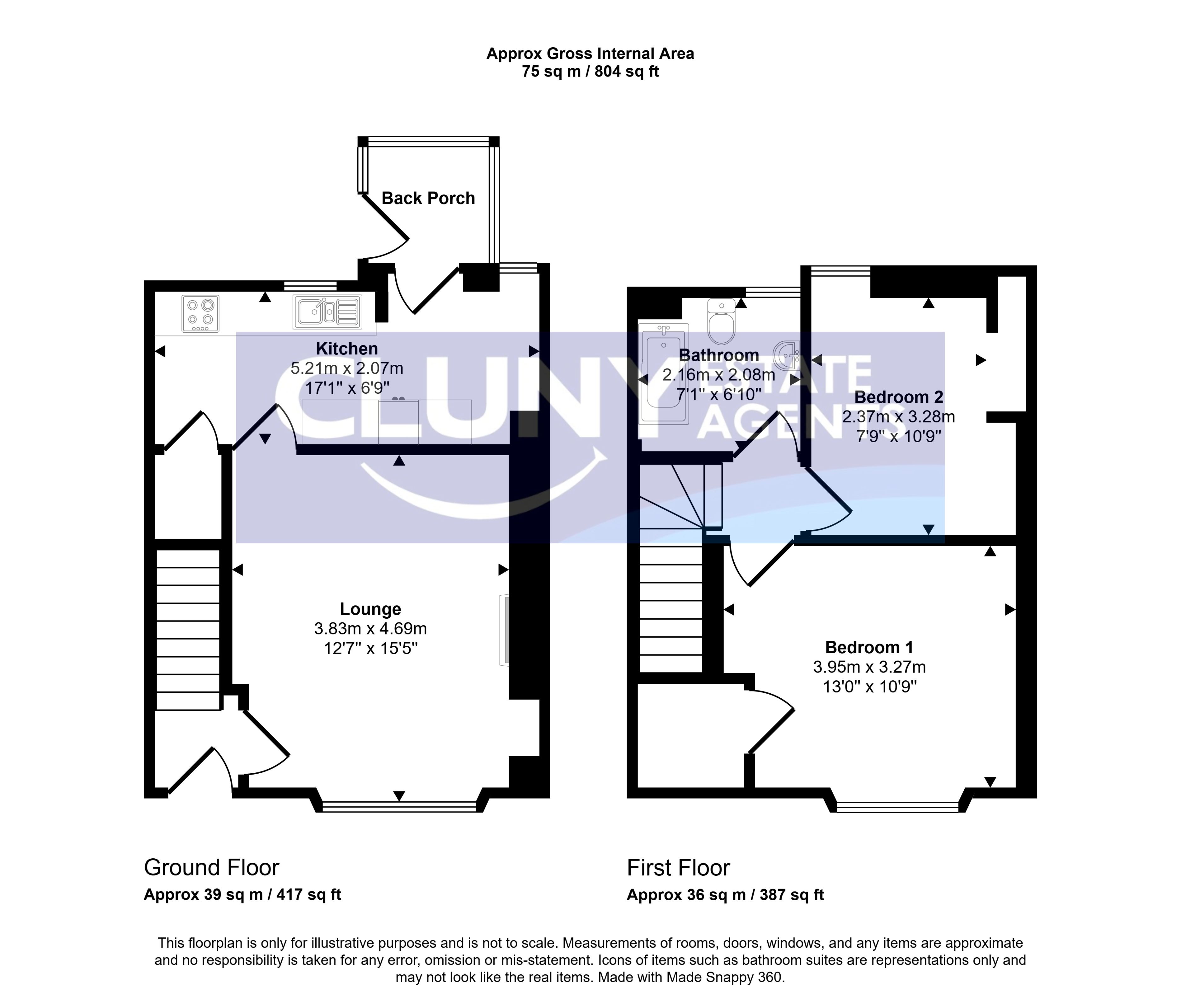 8, Tulloch Park, Forres floorplan