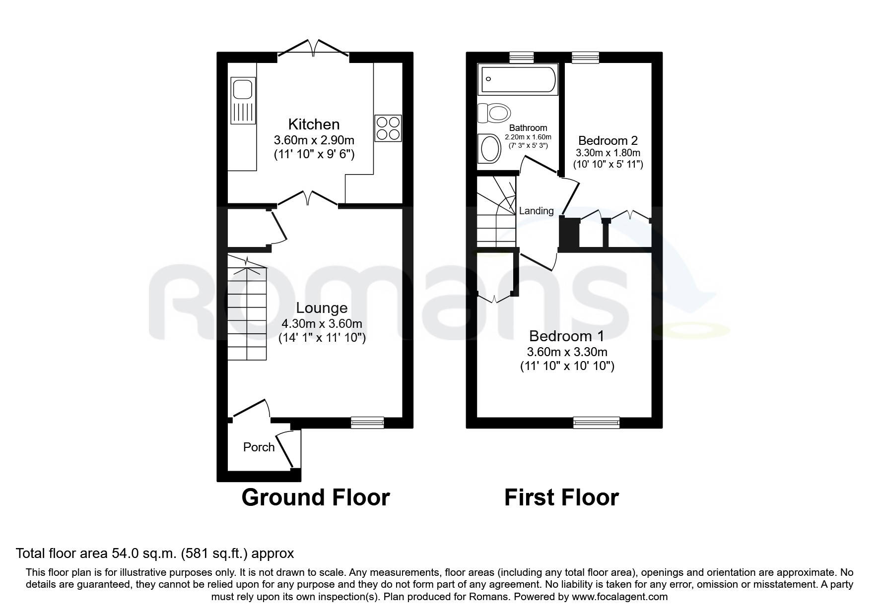 133, Chilcombe Way, Reading floorplan