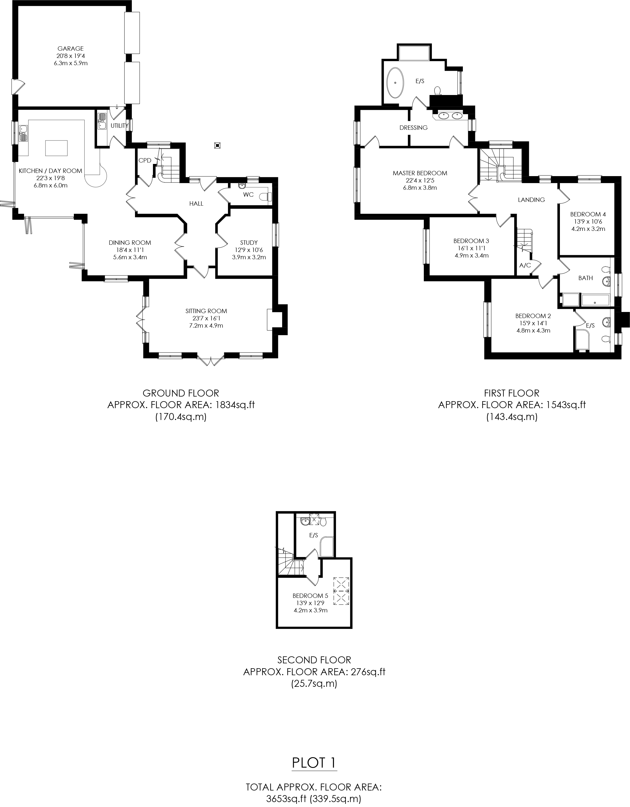 5 Bedrooms Detached house for sale in Angley Road, Cranbrook TN17