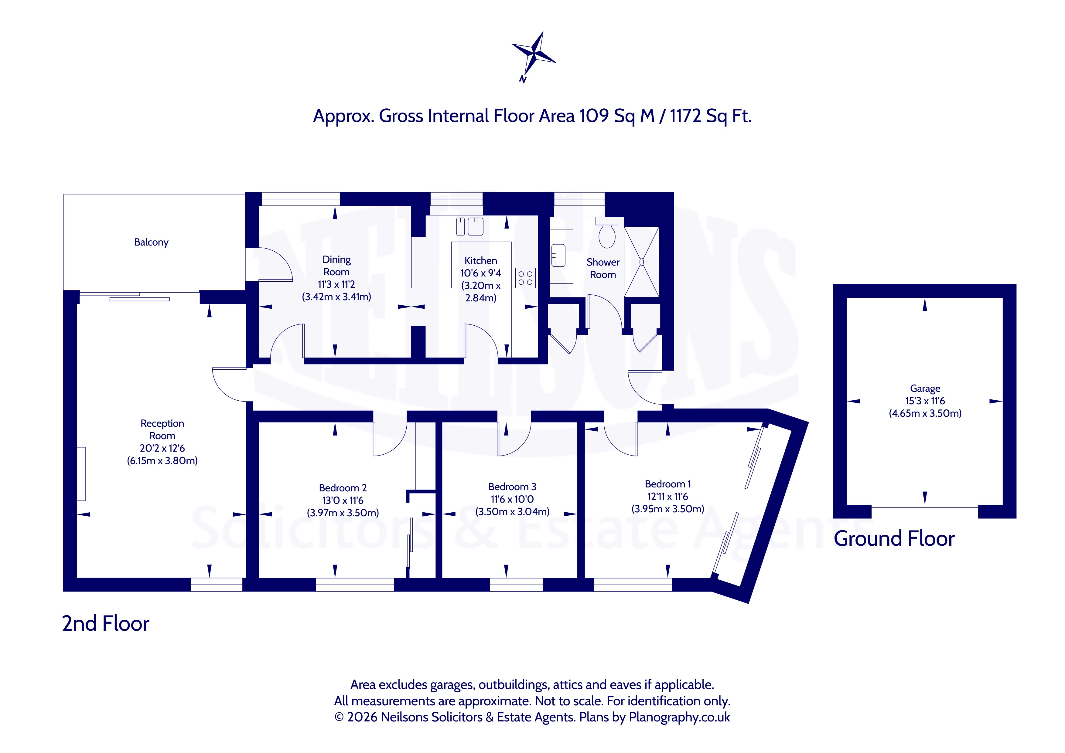8, Almond Court East, 5 Braehead Park, Edinburgh floorplan