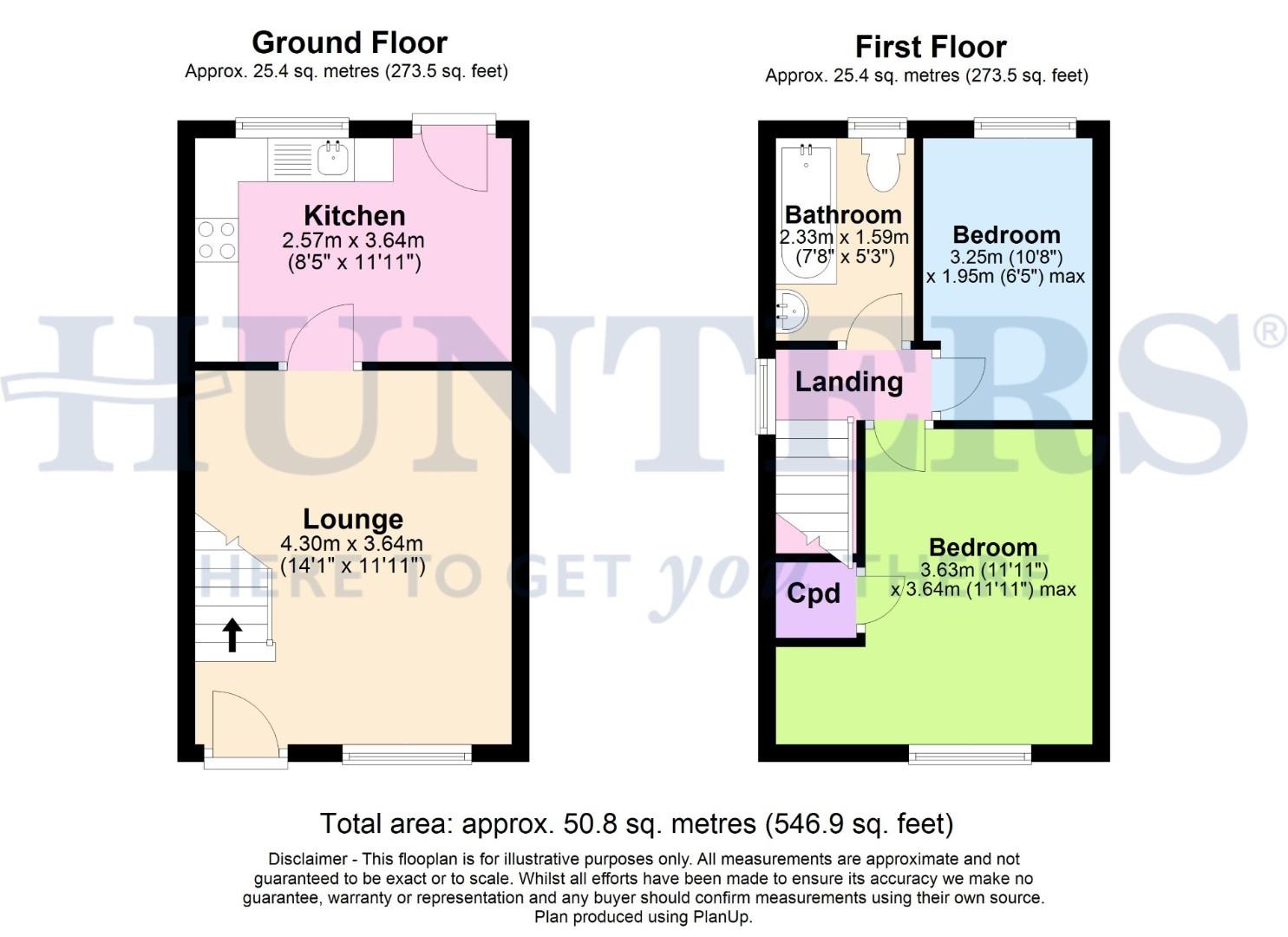 13, Hembury Close, Manchester floorplan