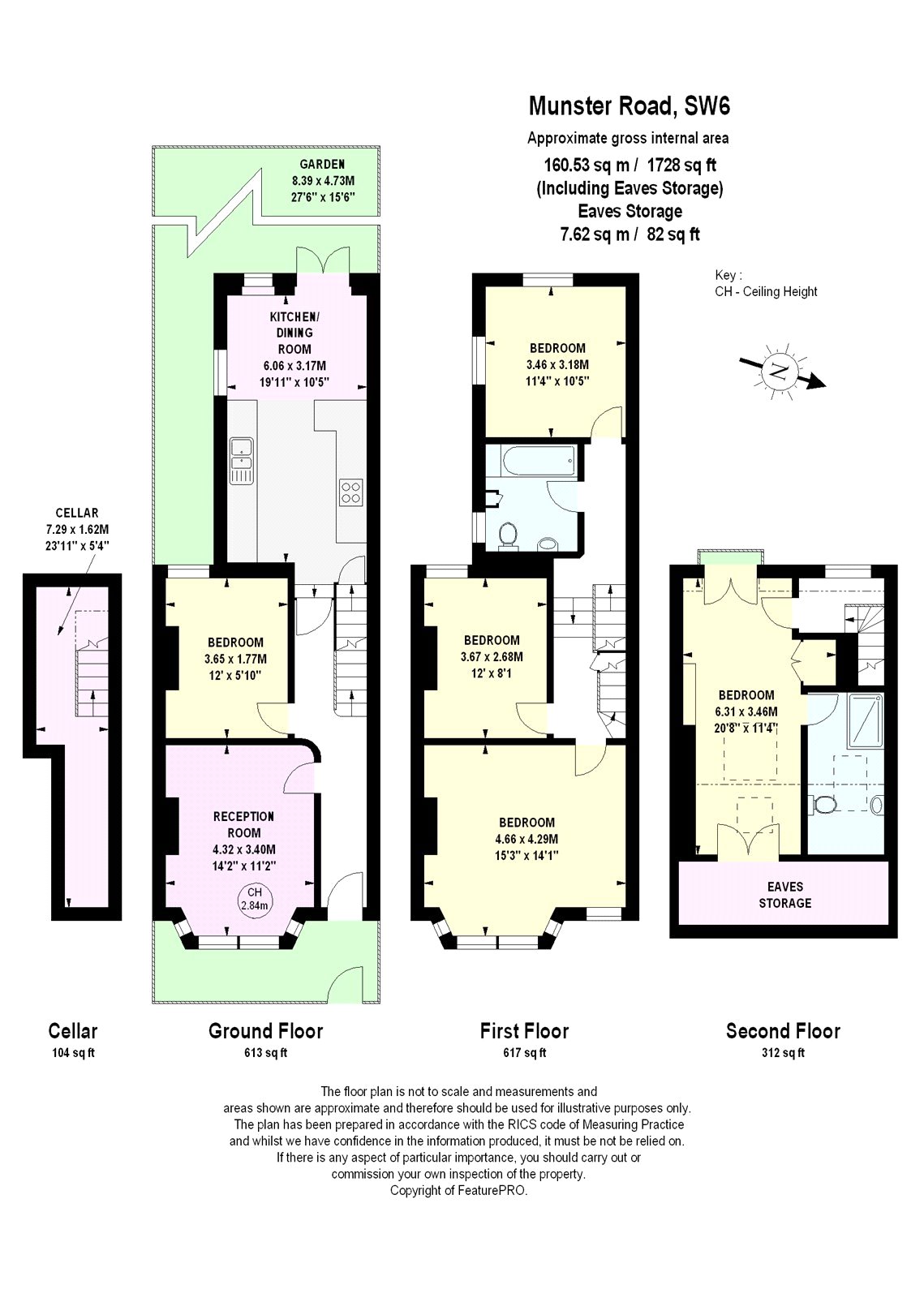 4 Bedrooms Terraced house to rent in Munster Road, Fulham, London SW6