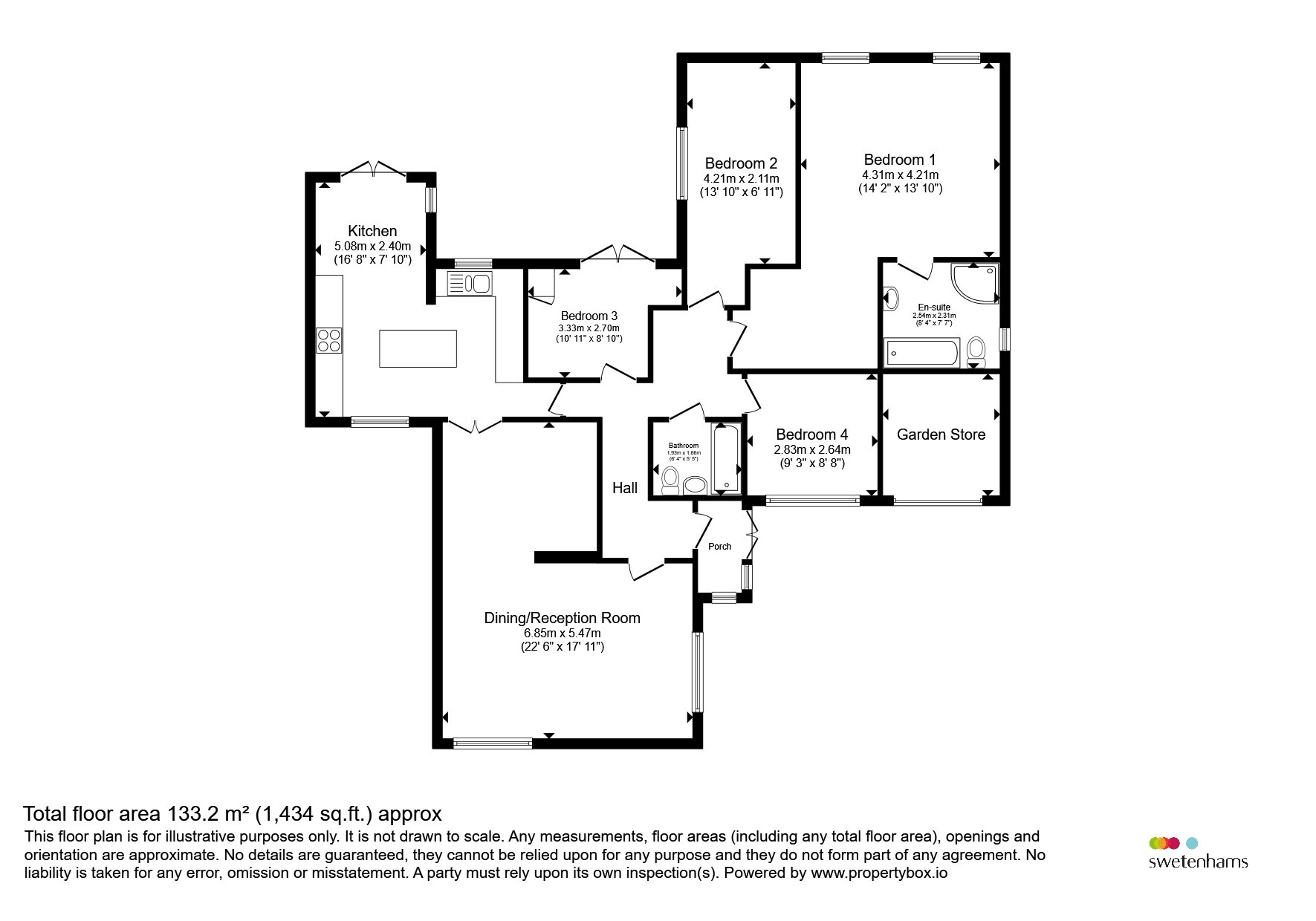 79, Latham Avenue, Frodsham floorplan