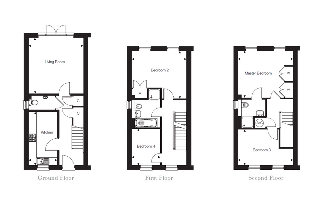 4 Bedrooms End terrace house for sale in Oakham Park, Old Wokingham Road, Crowthorne RG40