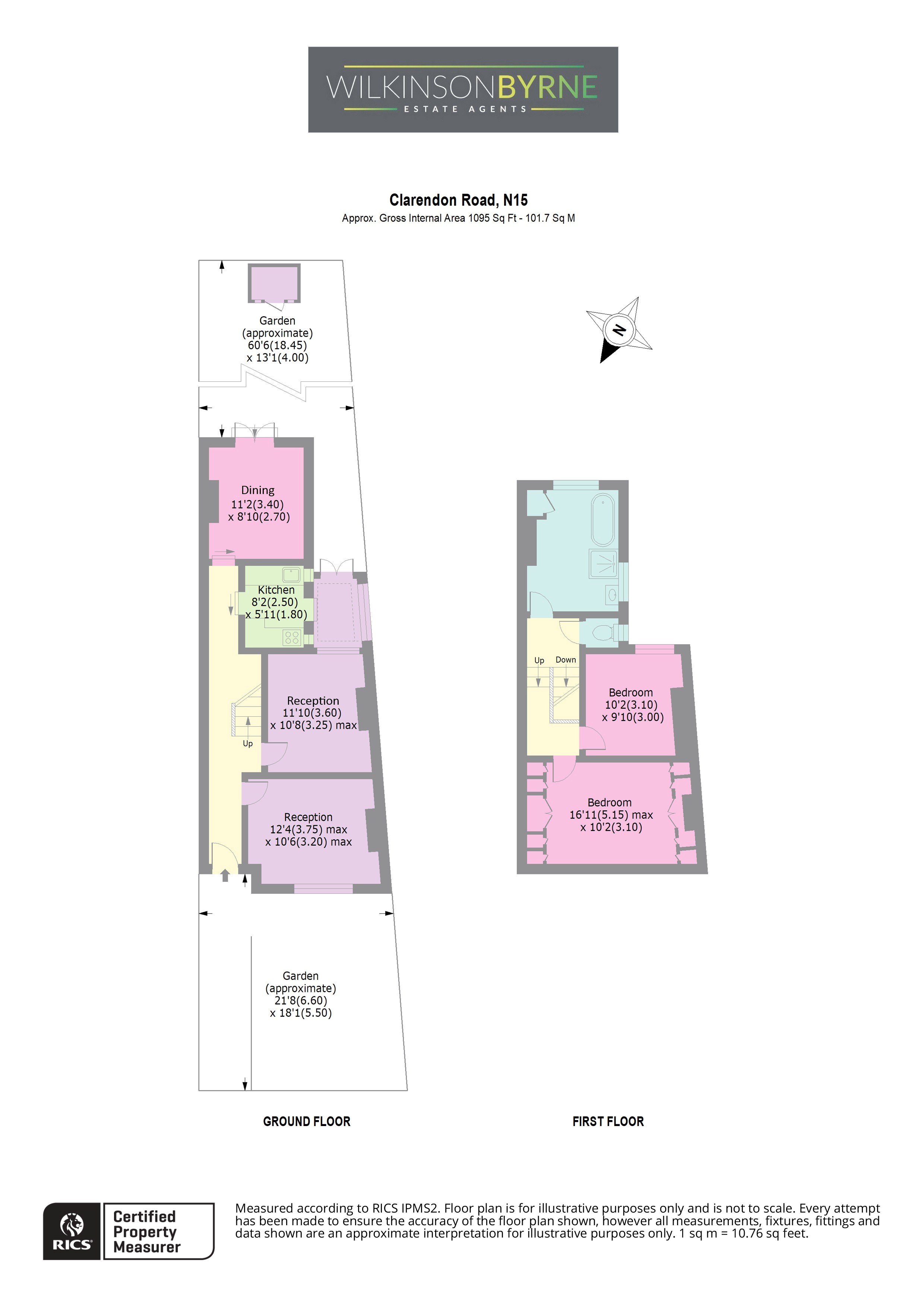 25, Clarendon Road, London floorplan