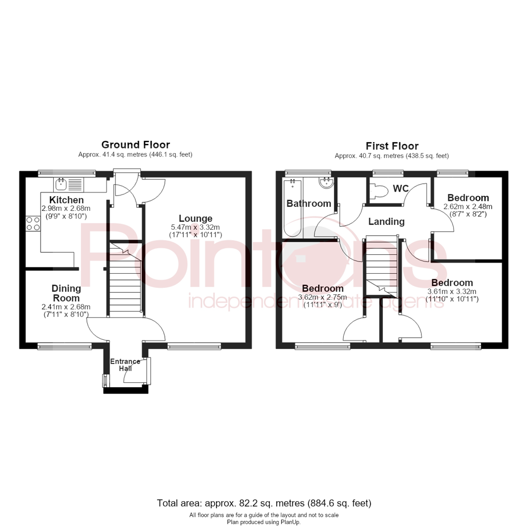 Kingswood Road, Nuneaton floorplan