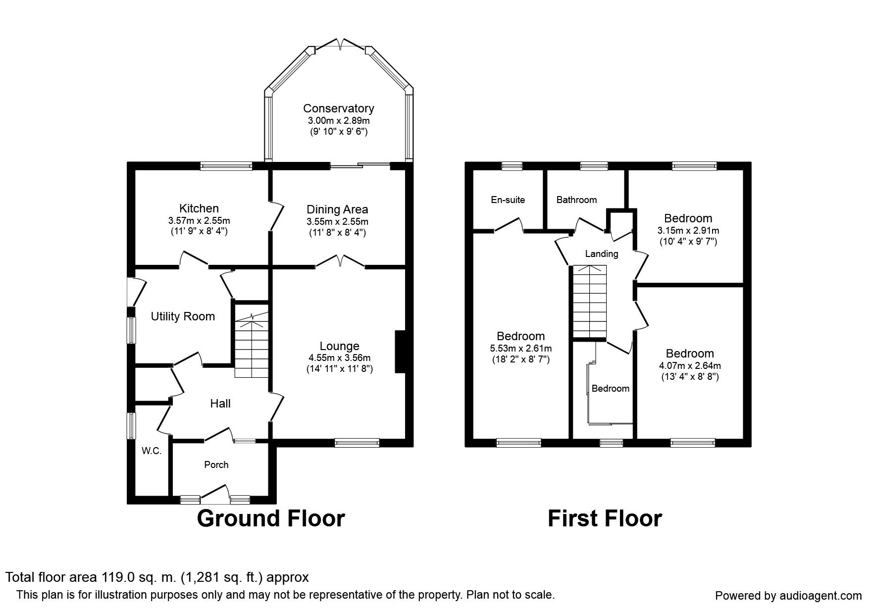 4 Bedrooms Detached house to rent in Moulton Close, Swanwick, Alfreton DE55