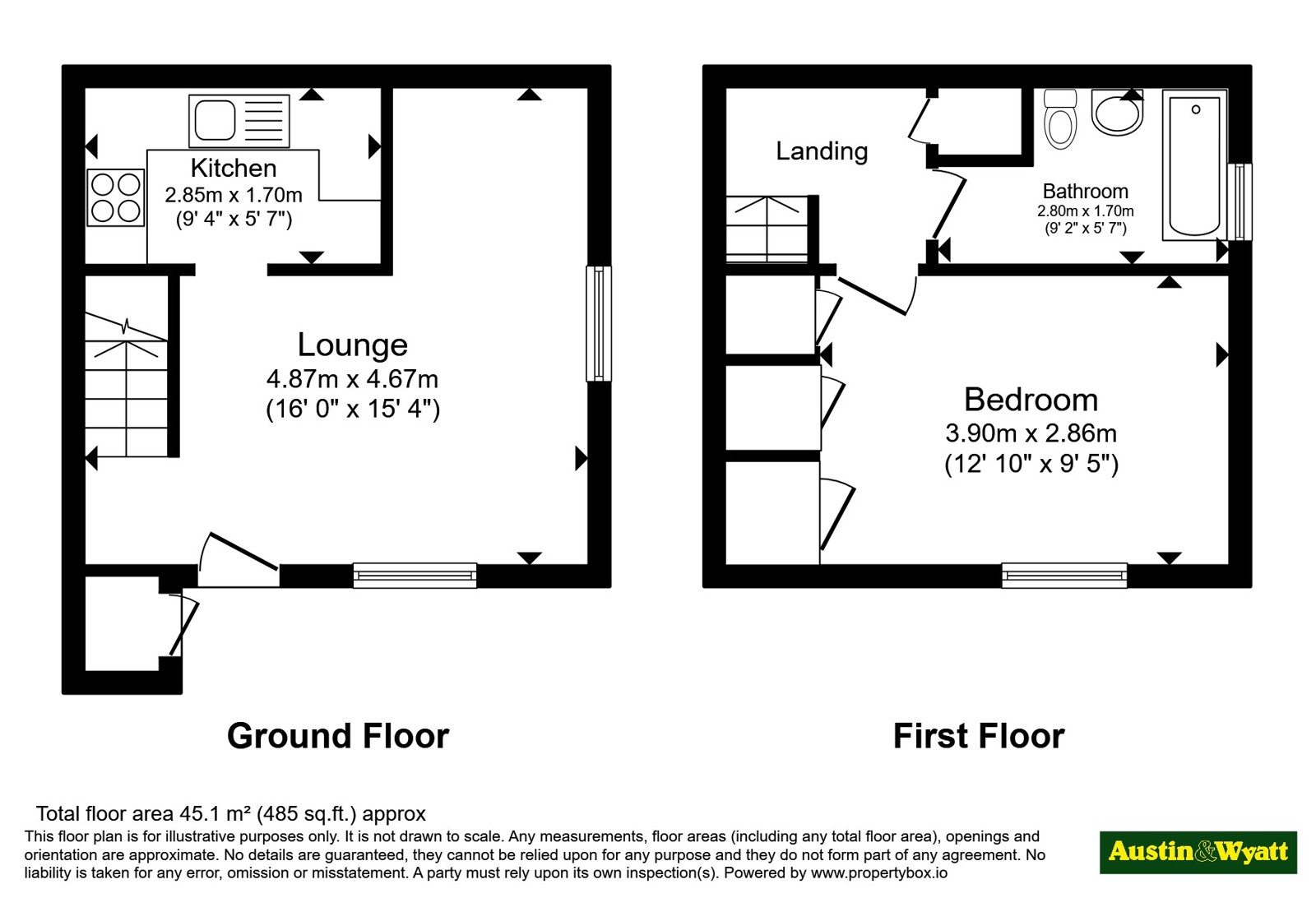 69, Bovington Close, Poole floorplan