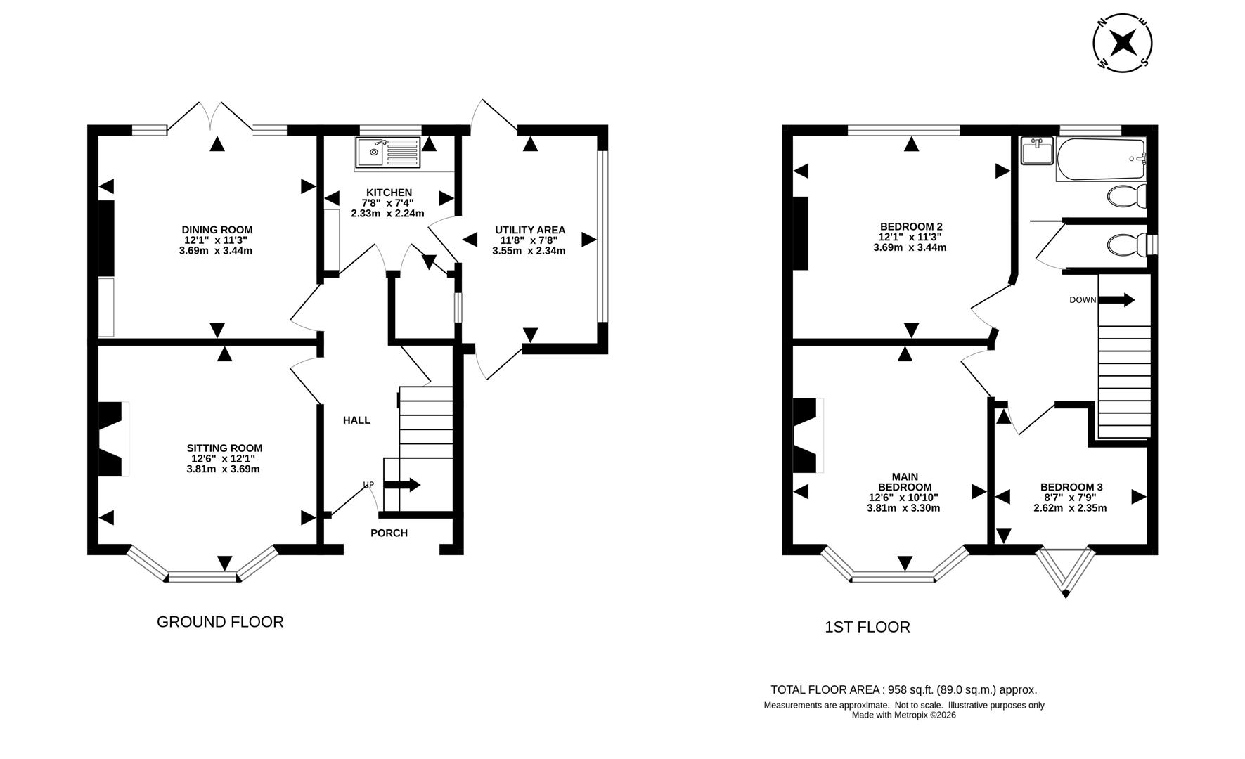 2, The Mount, Lower Kingswood floorplan