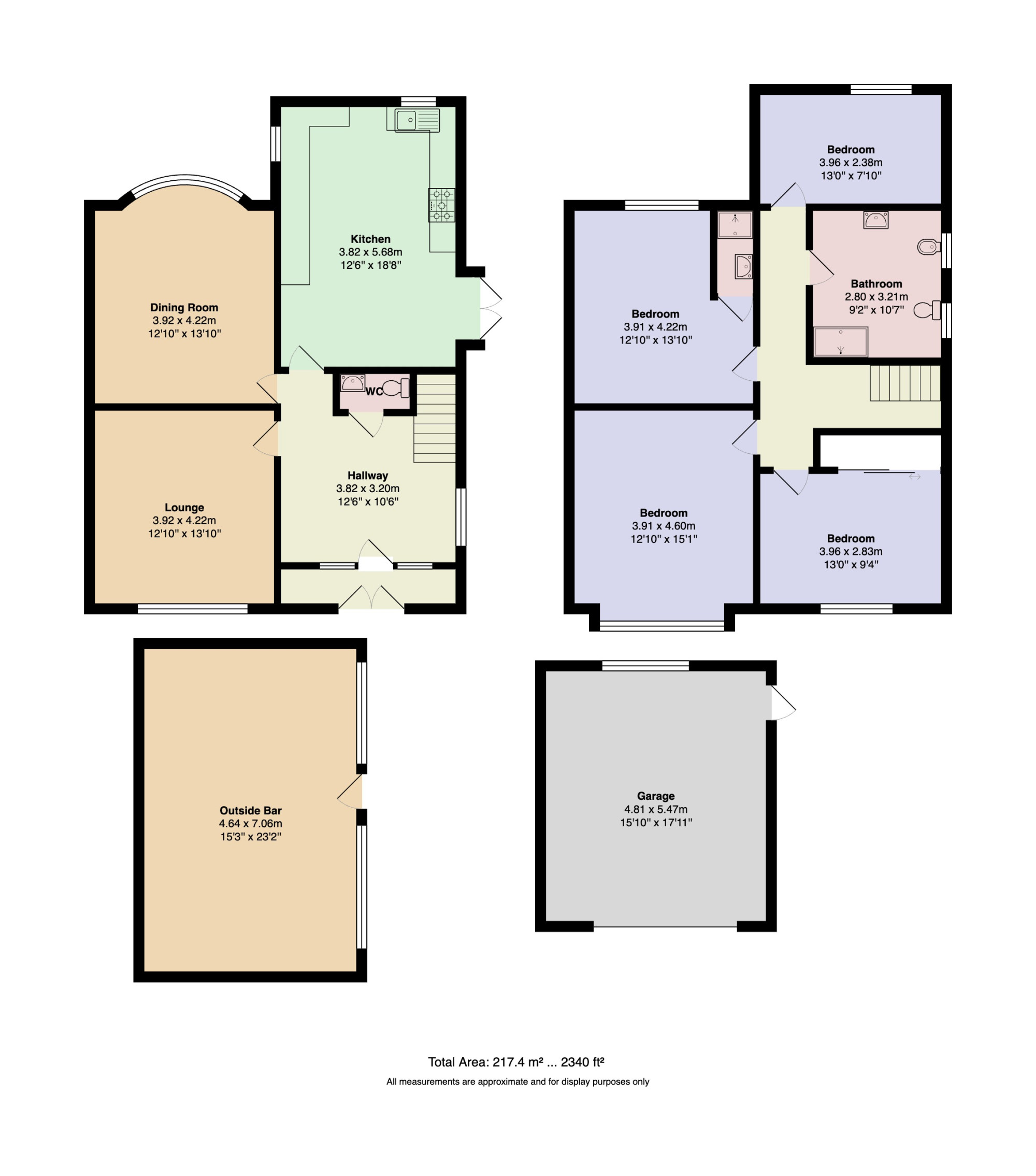 35, Clarence Avenue, Thornton-Cleveleys floorplan