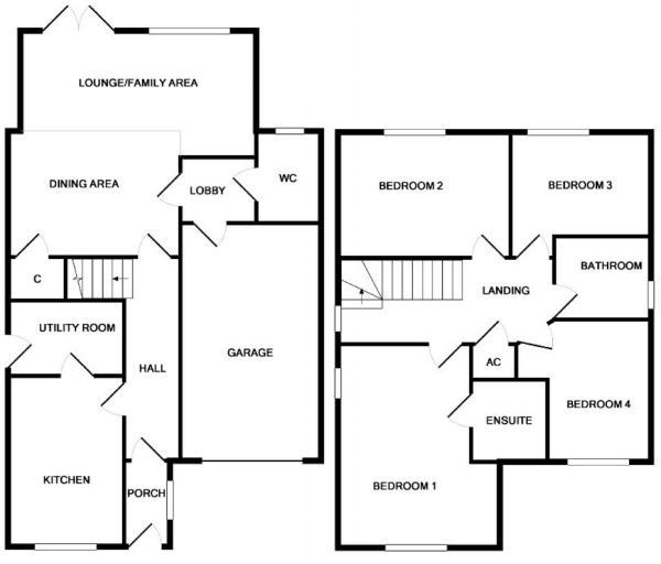 4 Bedrooms Detached house for sale in Kathleen Close, Glenfield LE3