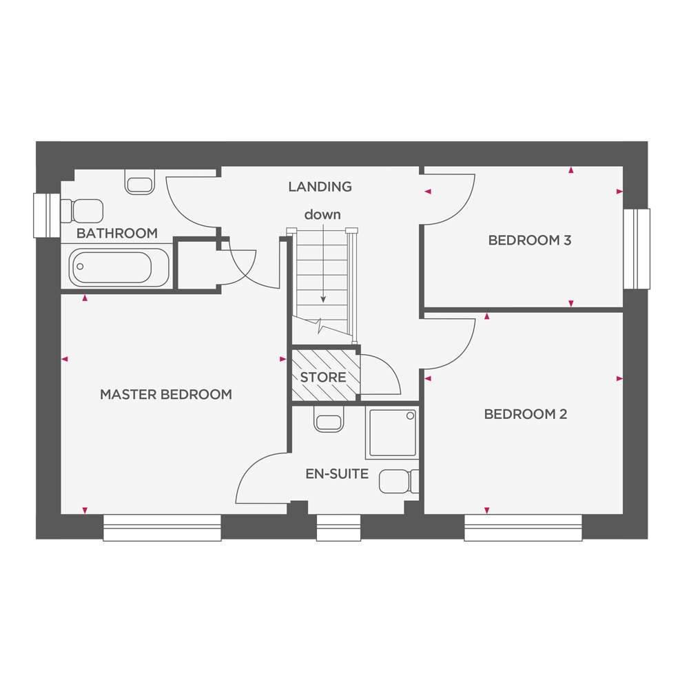 314, Lambs Road, Thornton Cleveleys floorplan