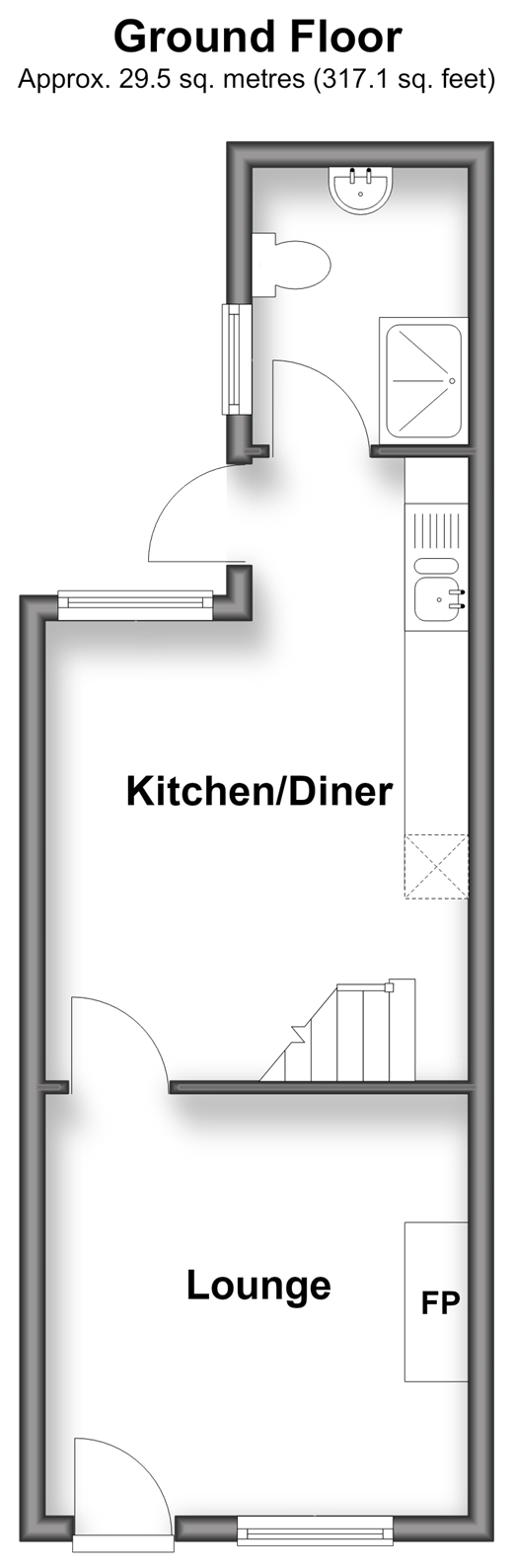 East Street, Westbourne floorplan