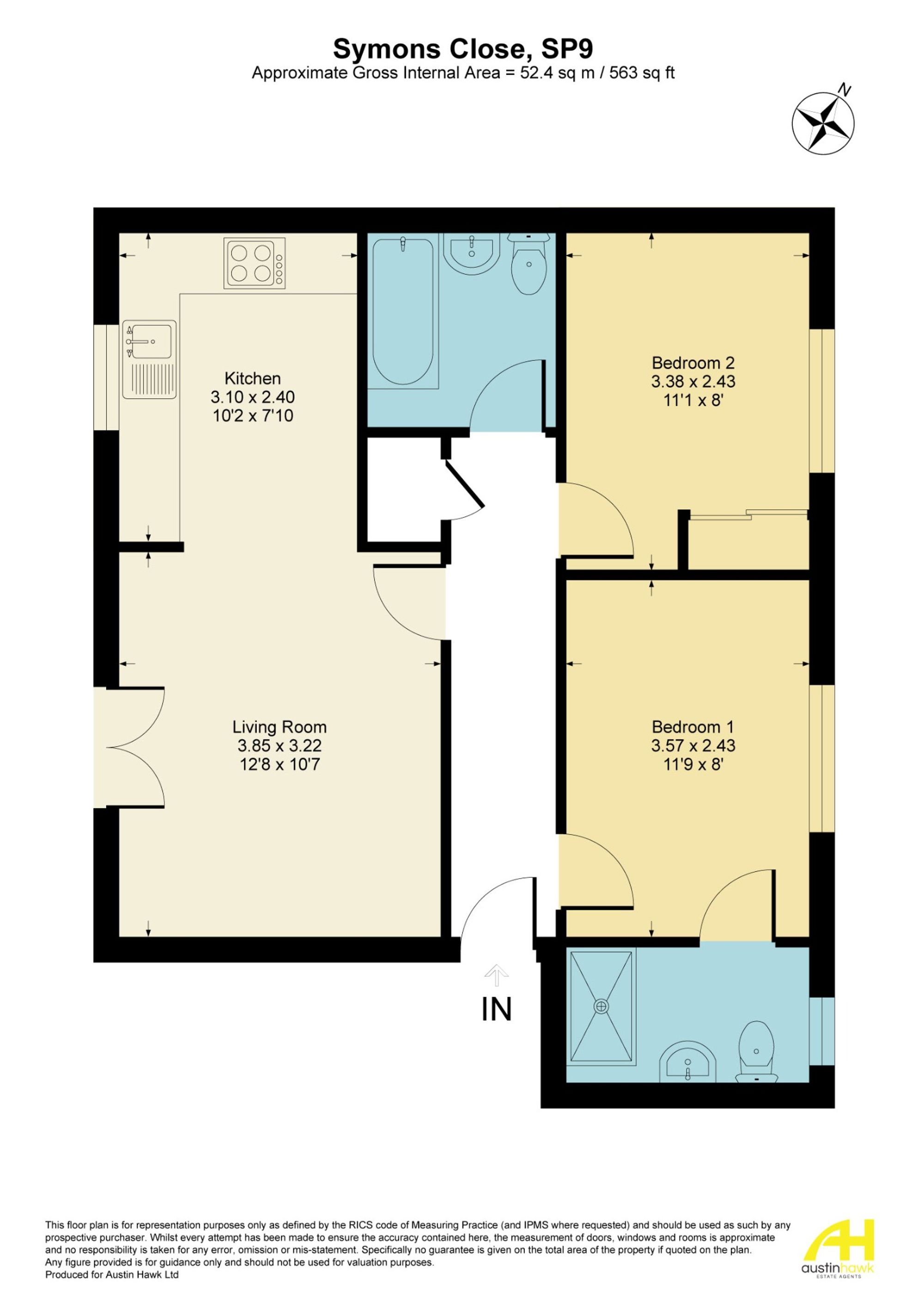 23 Symons Close, Tidworth floorplan