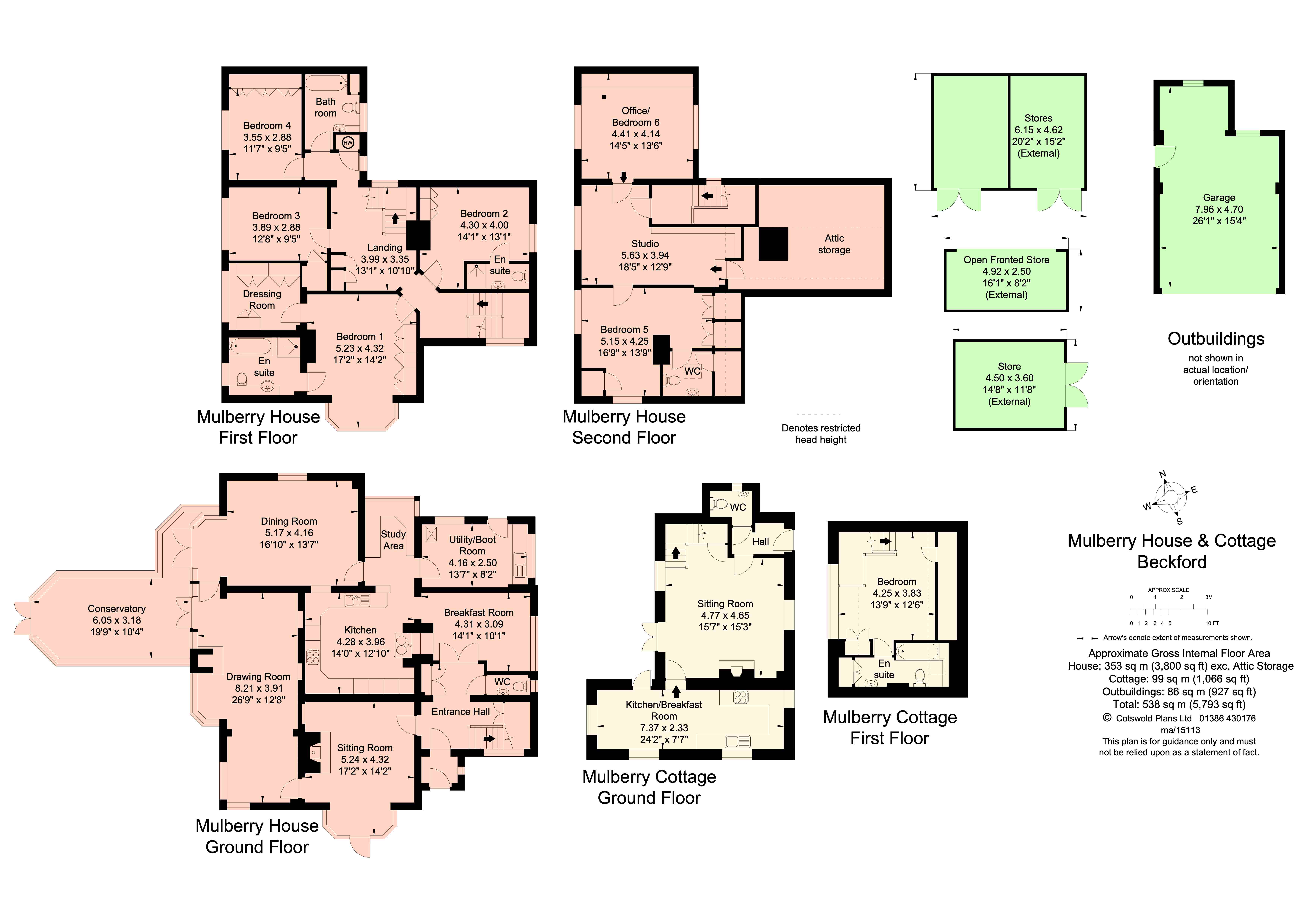 Beckford, Tewkesbury, Gloucestershire GL20, 5 bedroom detached house