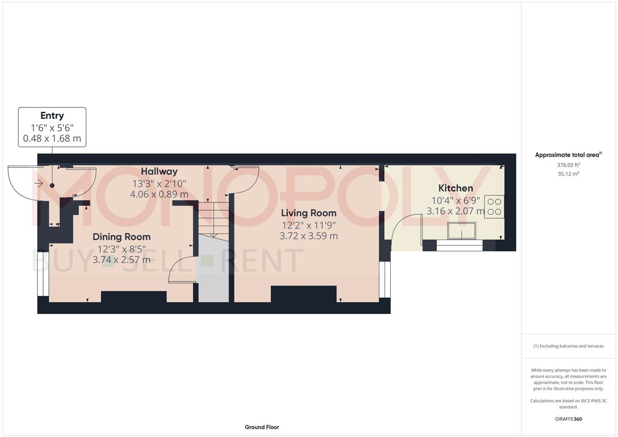 26 Trinity Street, Wrexham floorplan